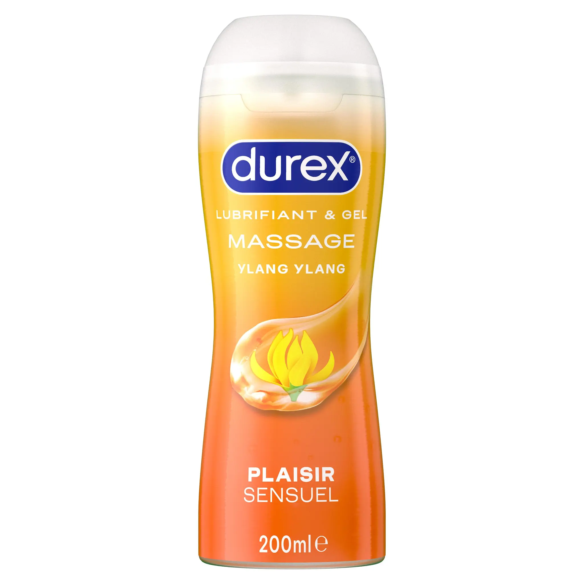 DUREX Gel de massage et lubrifiant sensuel ylang-ylang