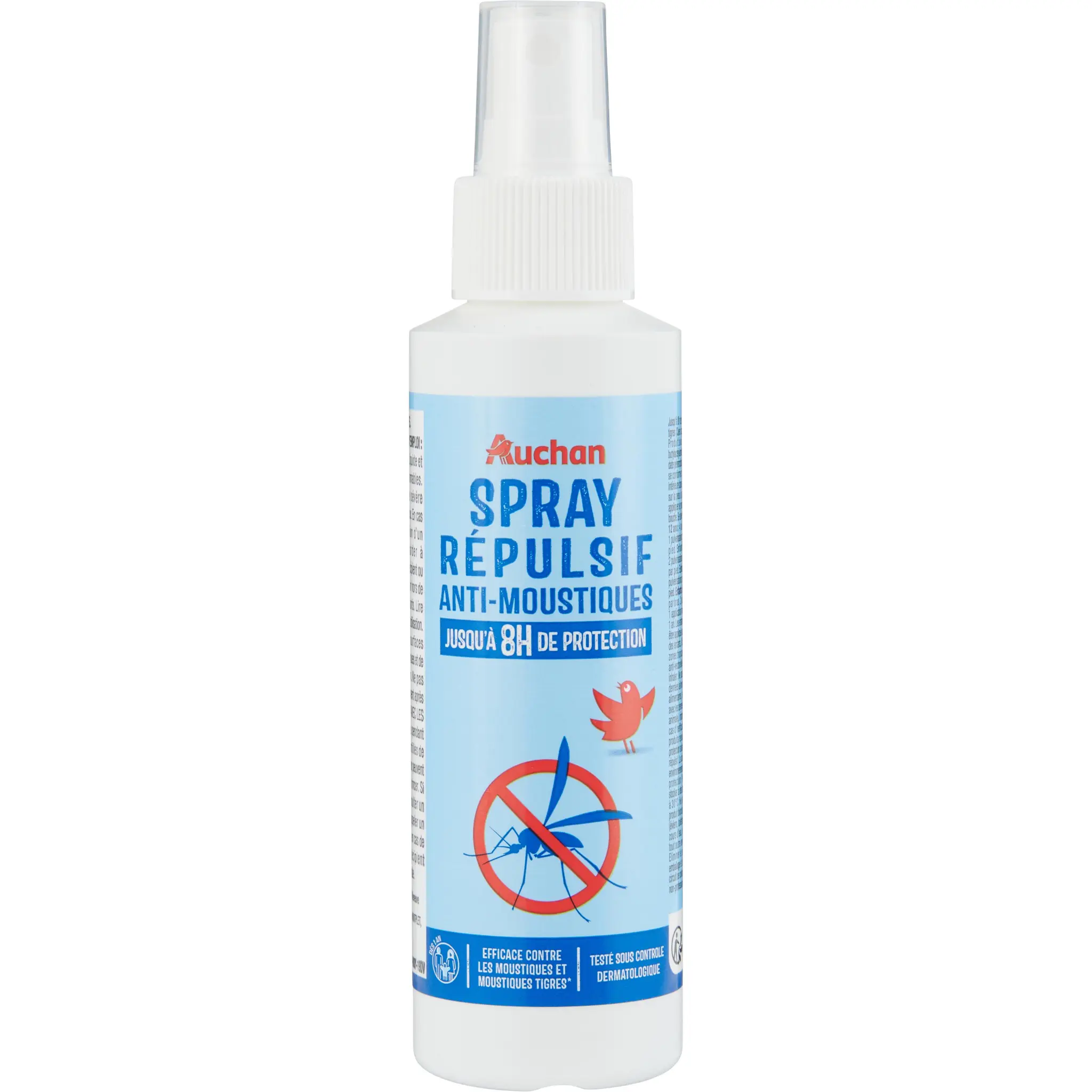 AUCHAN Répulsif anti-moustiques spray