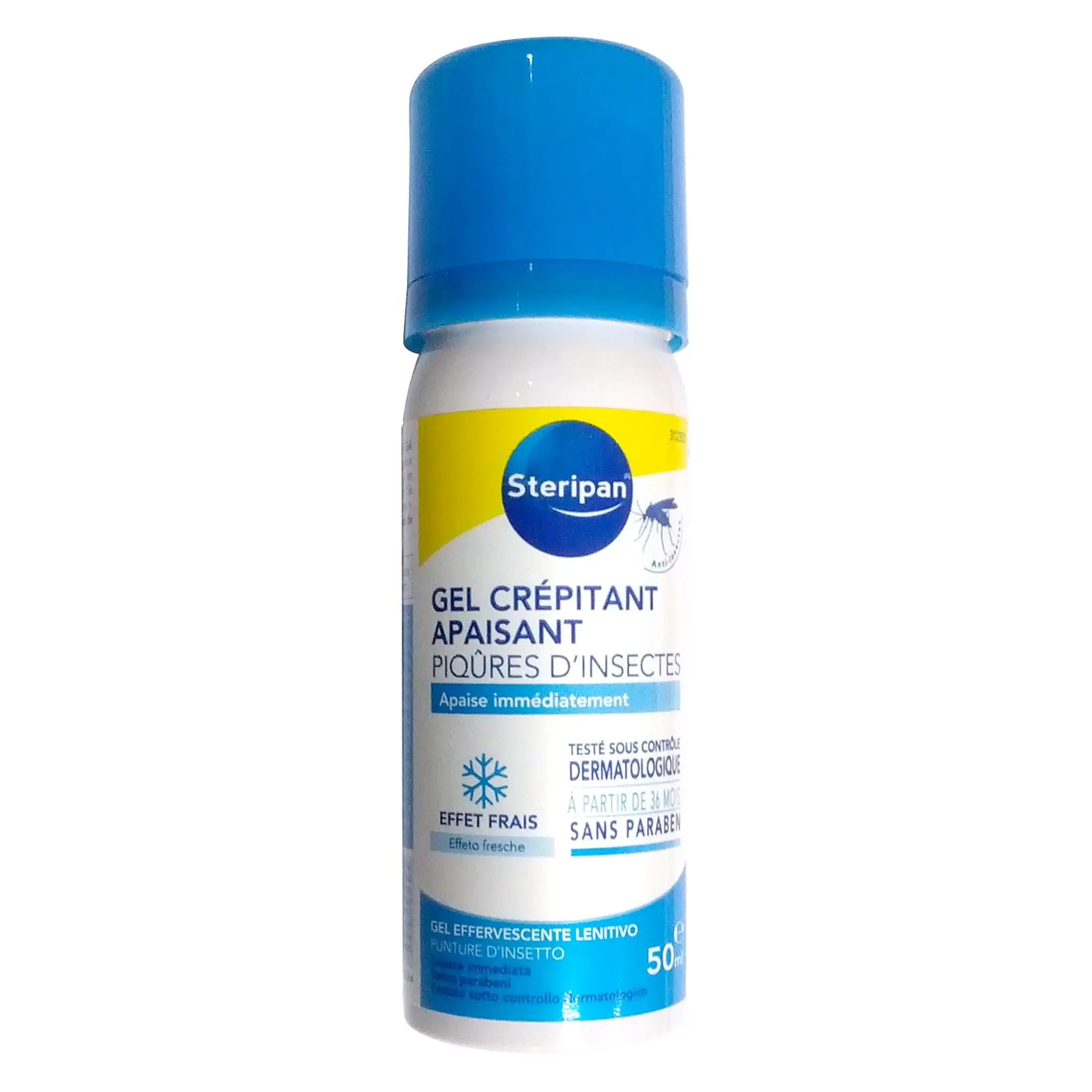 STERIPAN Gel crépitant apaisant piqûres d'insectes