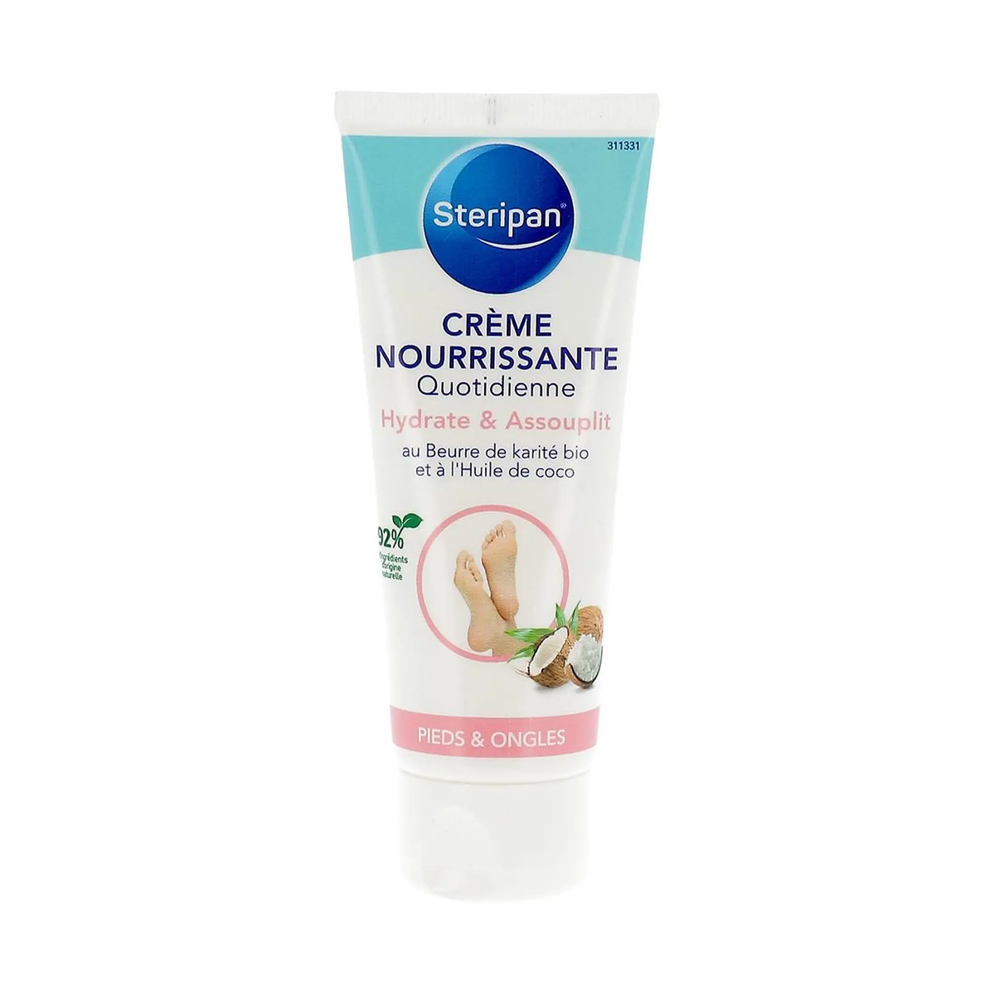 STERIPAN Crème nourrissante quotidienne pieds et ongles
