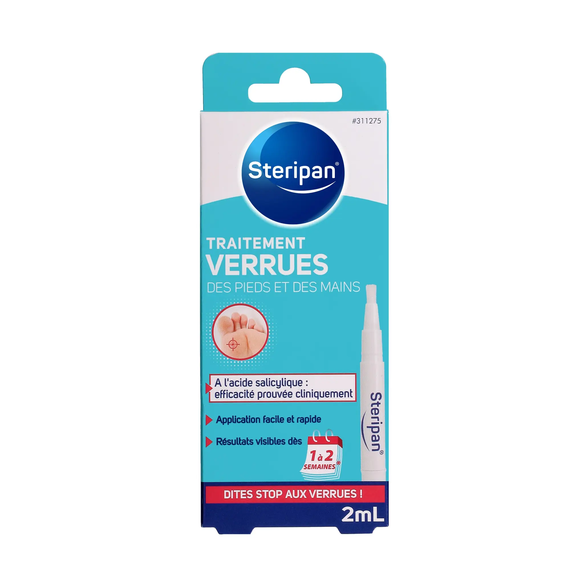 STERIPAN Traitement verrues des pieds et des mains