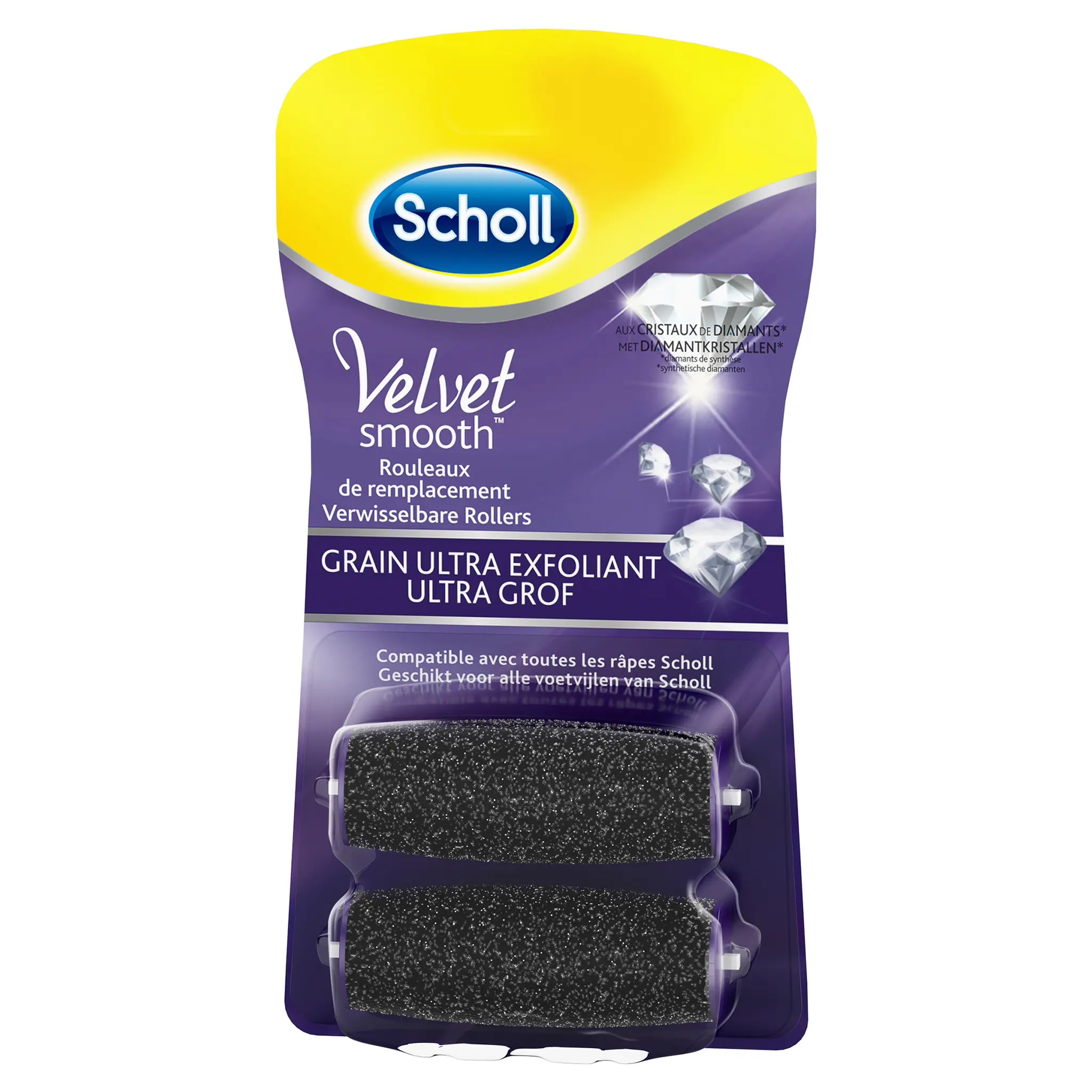 SCHOLL Velvet smooth rouleau grain ultra exfoliant