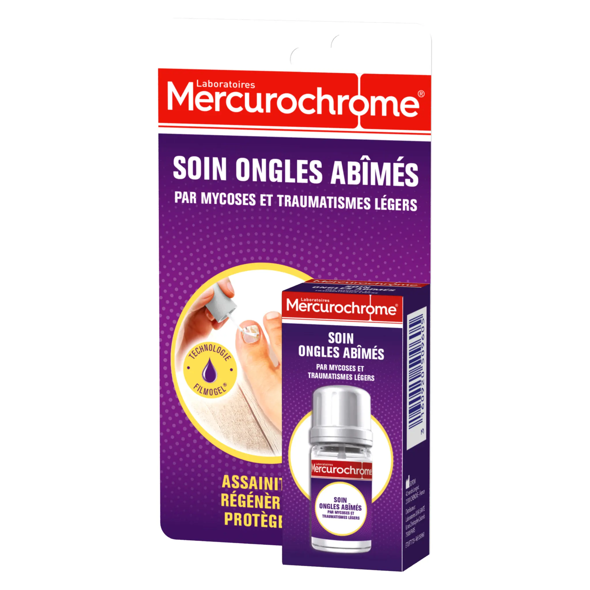 MERCUROCHROME Soin ongles abîmés