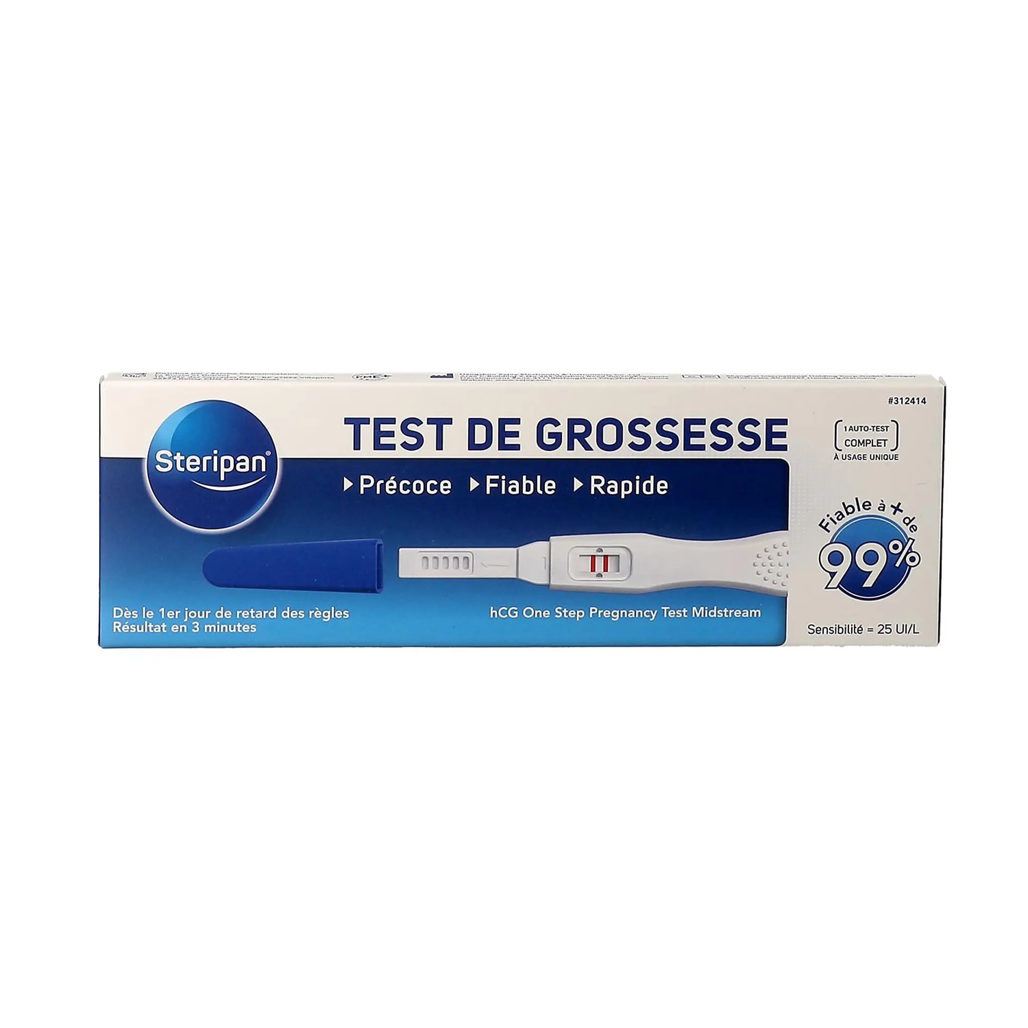 STERIPAN Test de grossesse stylo