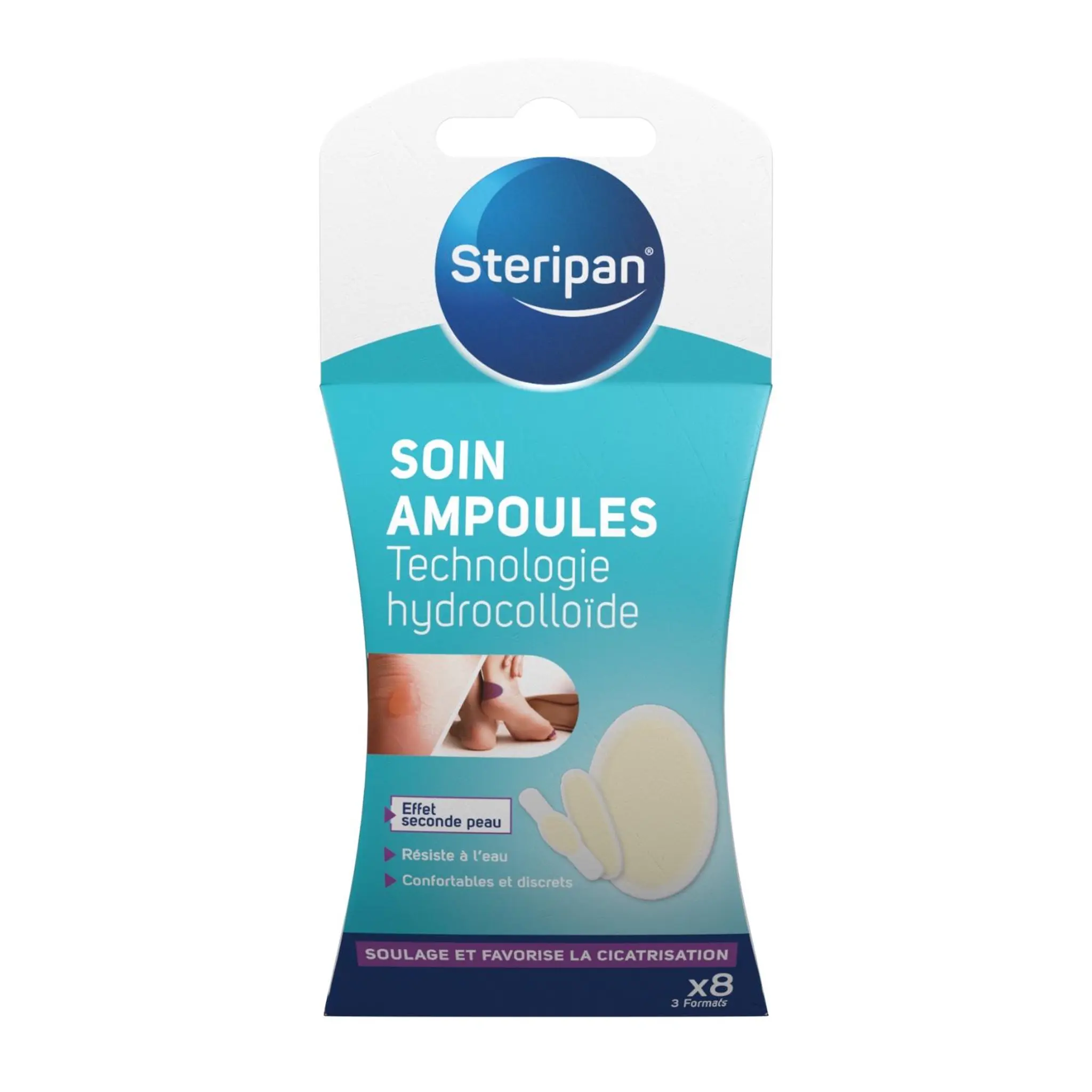 STERIPAN Soin ampoules hydrocolloïde 3 formats