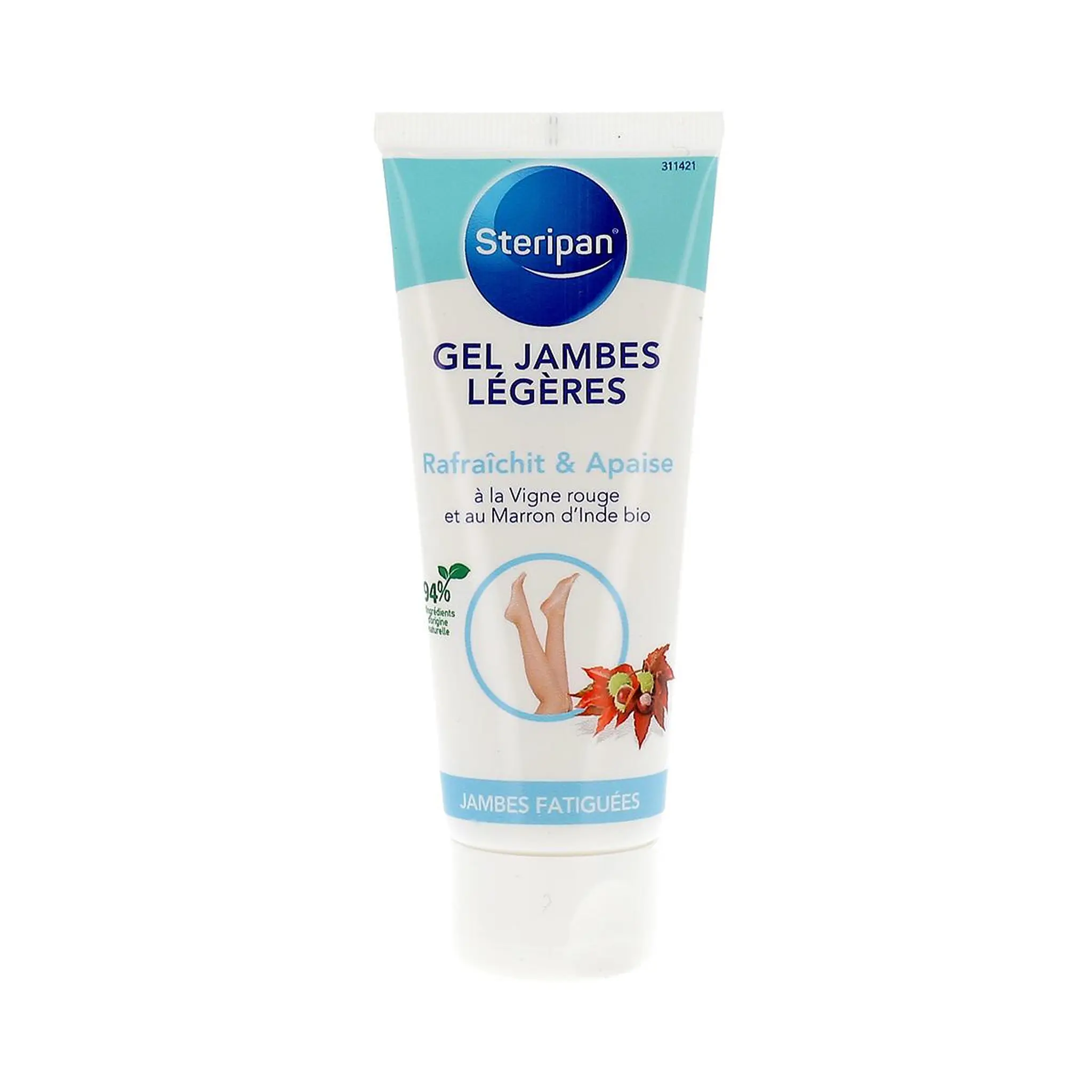 STERIPAN Gel jambes légères rafraîchit et apaise