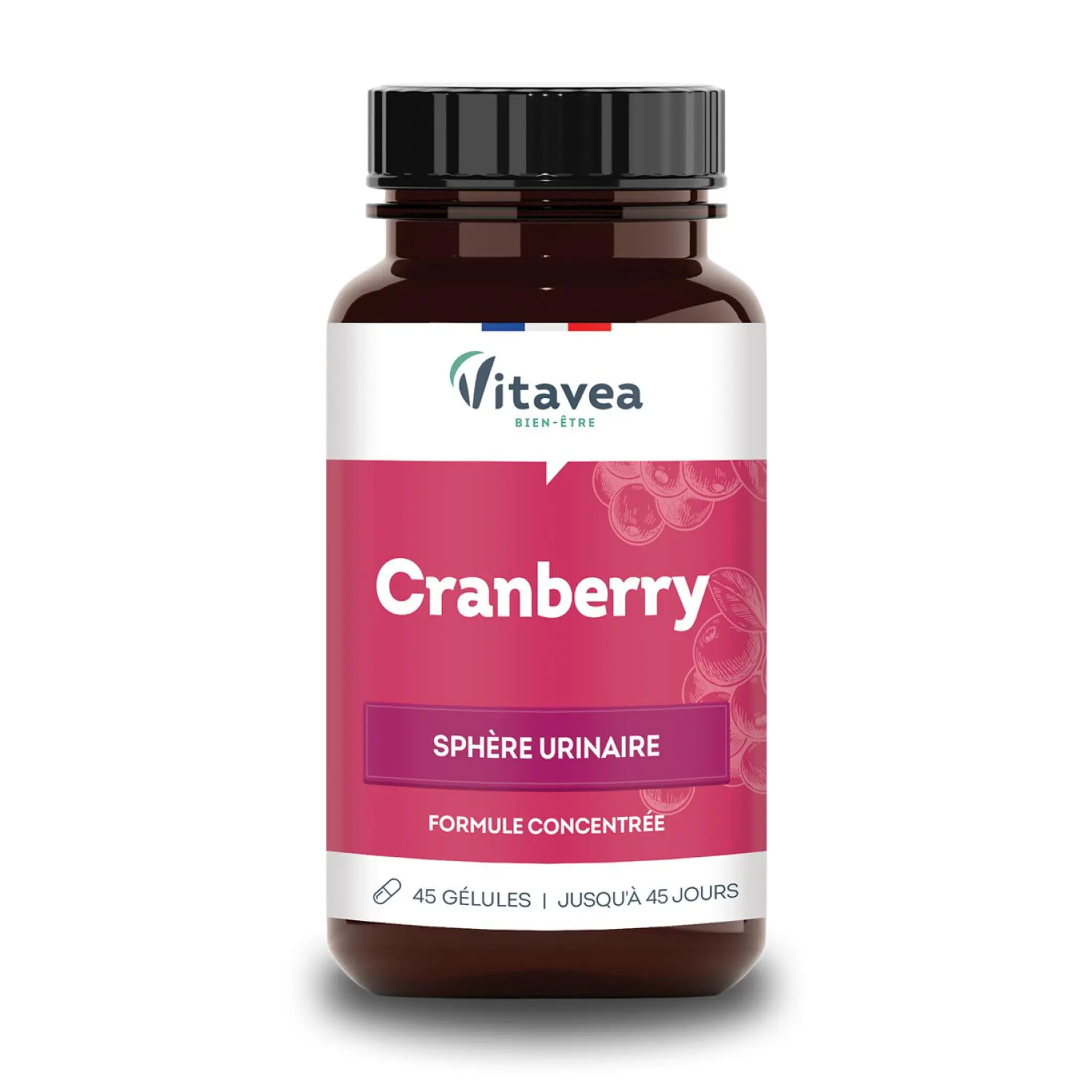 VITAVEA Compléments alimentaires Cranberry pour la sphère urinaire
