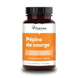 VITAVEA Complément alimentaire Pépins de courge pour confort urinaire masculine et prostate