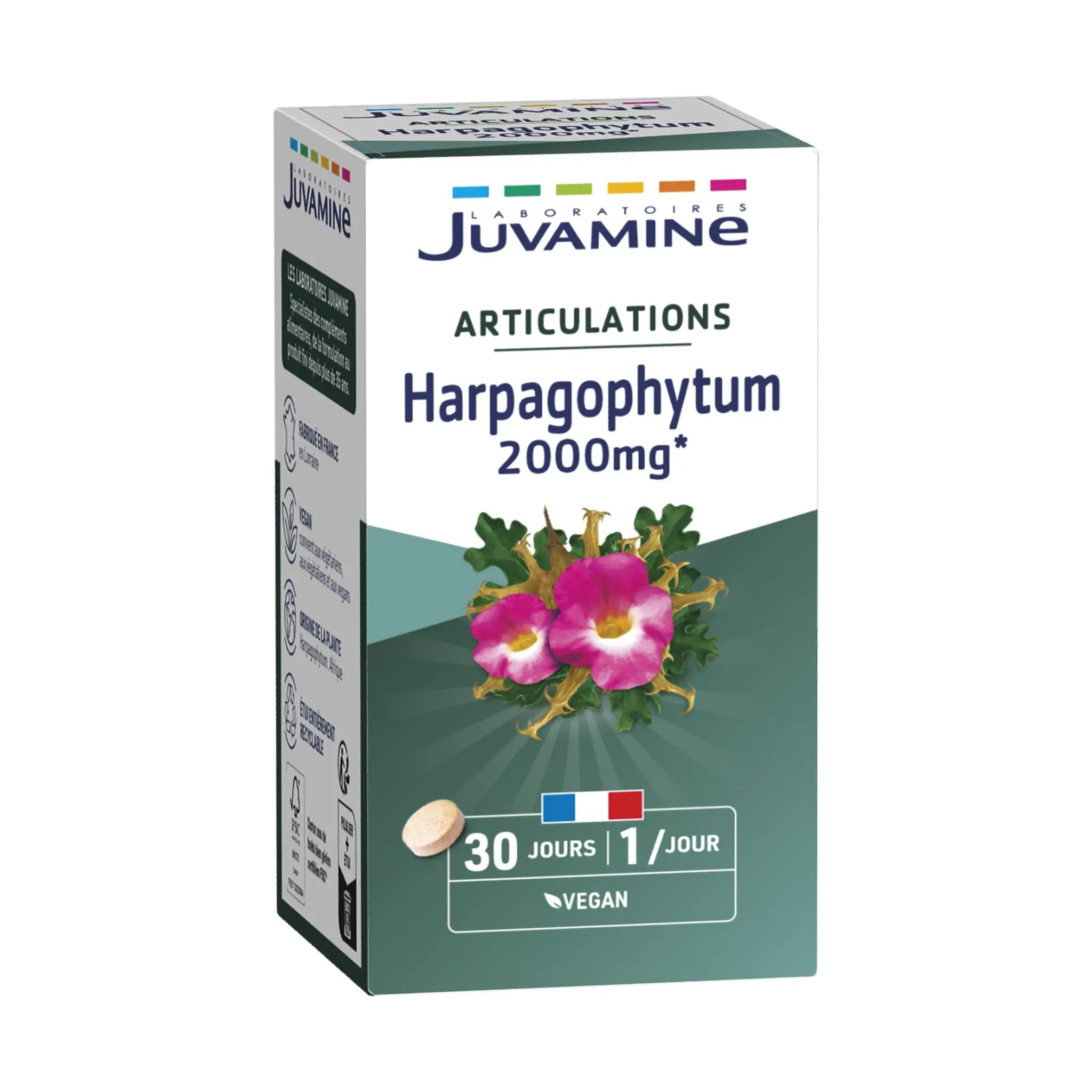 JUVAMINE Harpagophytum 2000mg pour les articulations