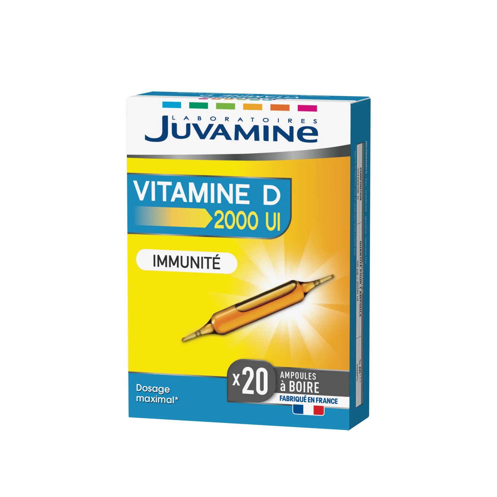 JUVAMINE Vitamine D 2000UI Immunité