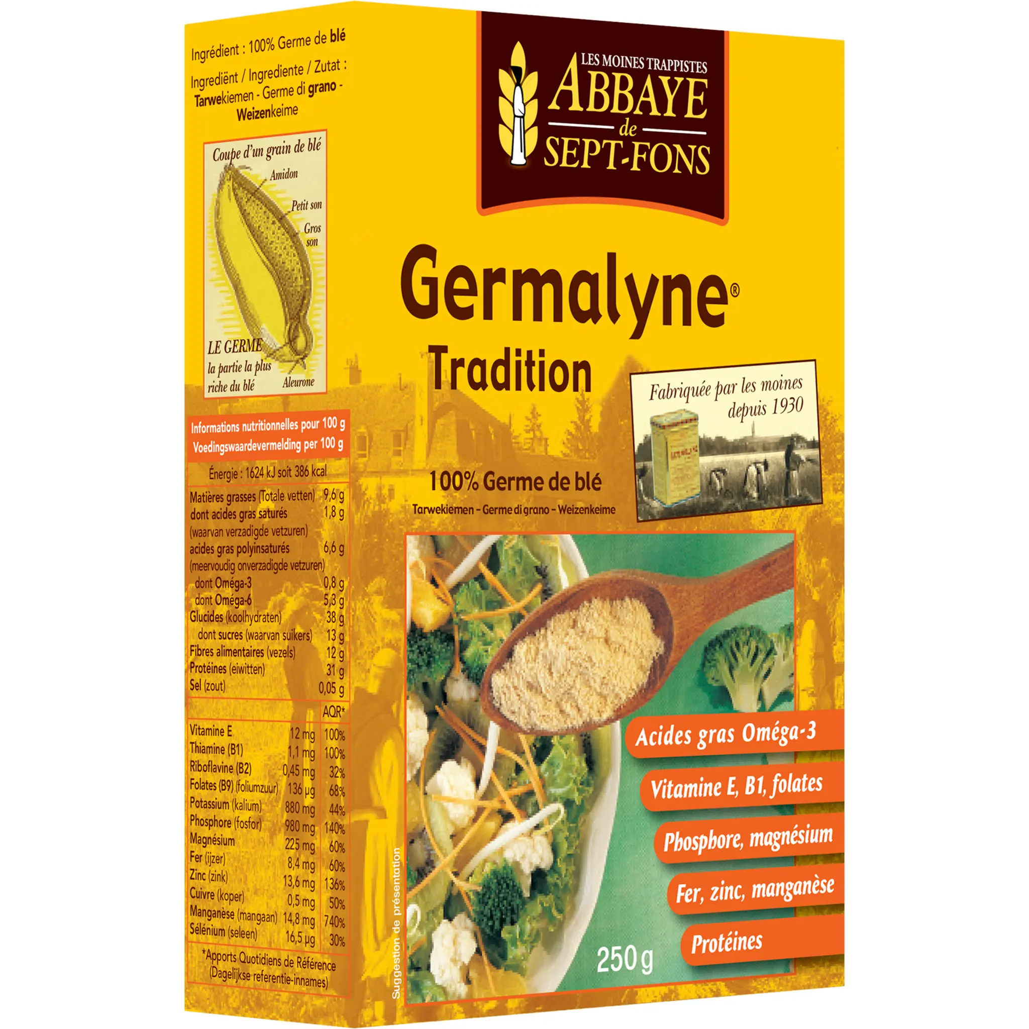 ABBAYE DE SEPT-FONS Germalyne tradition 100% germe de blé