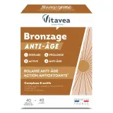 VITAVEA Compléments alimentaires bronzage anti-âge