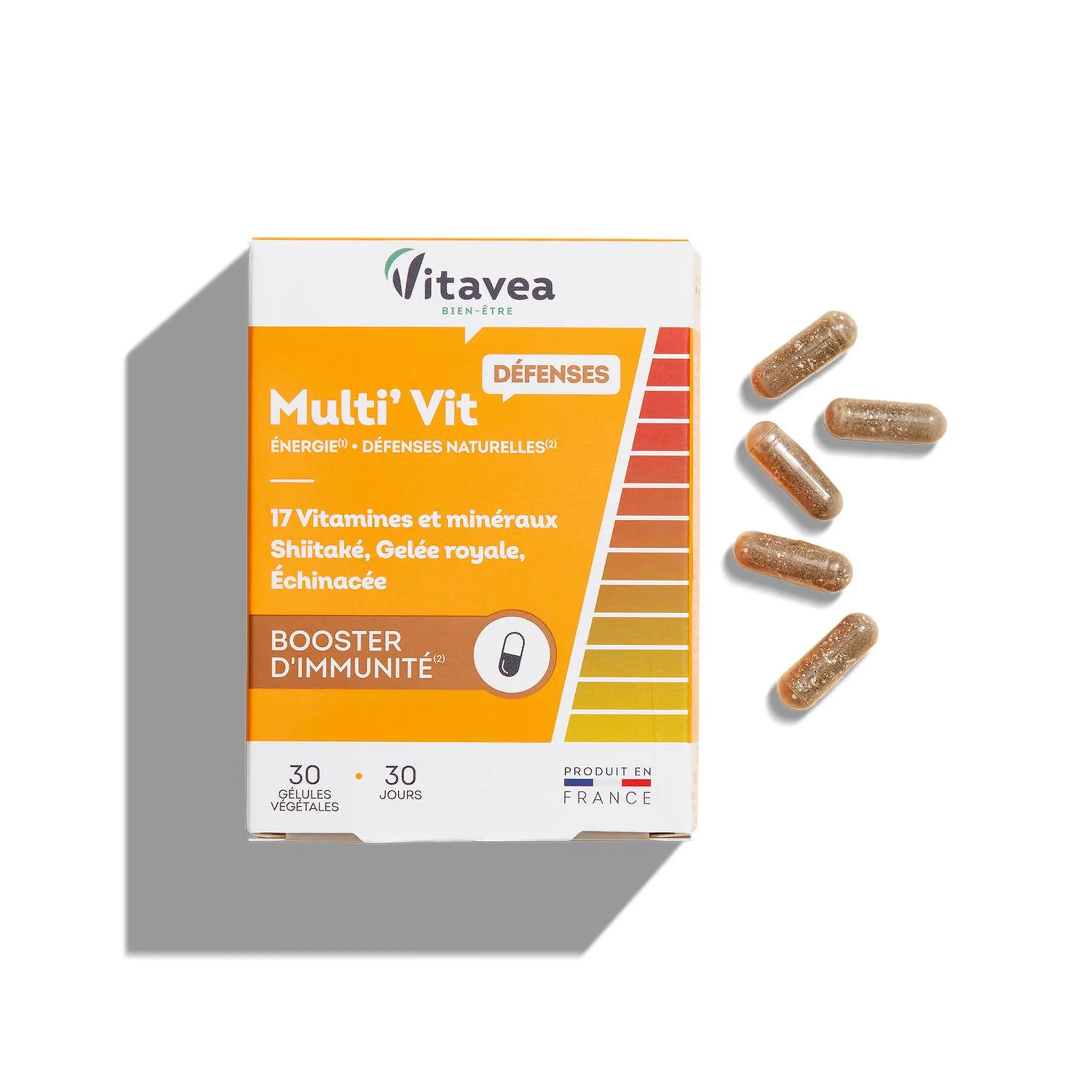 VITAVEA Complément alimentaire Multi'Vit Booster d'immunité