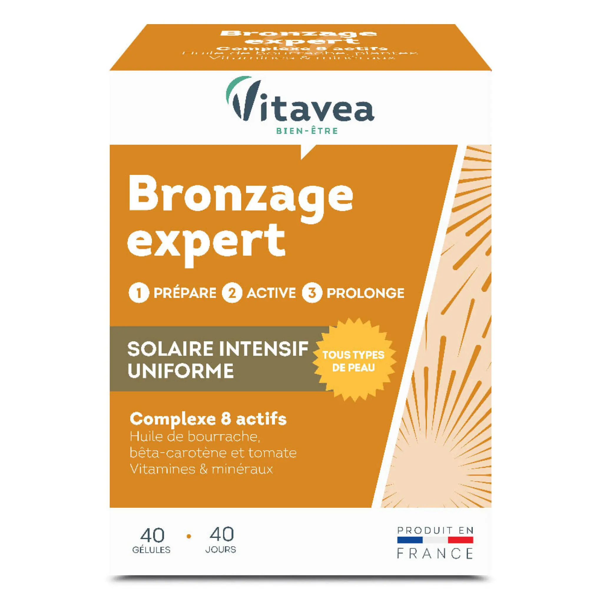 VITAVEA Gélules bronzage expert