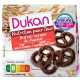 DUKAN Bretzels enrobés de chocolat au lait