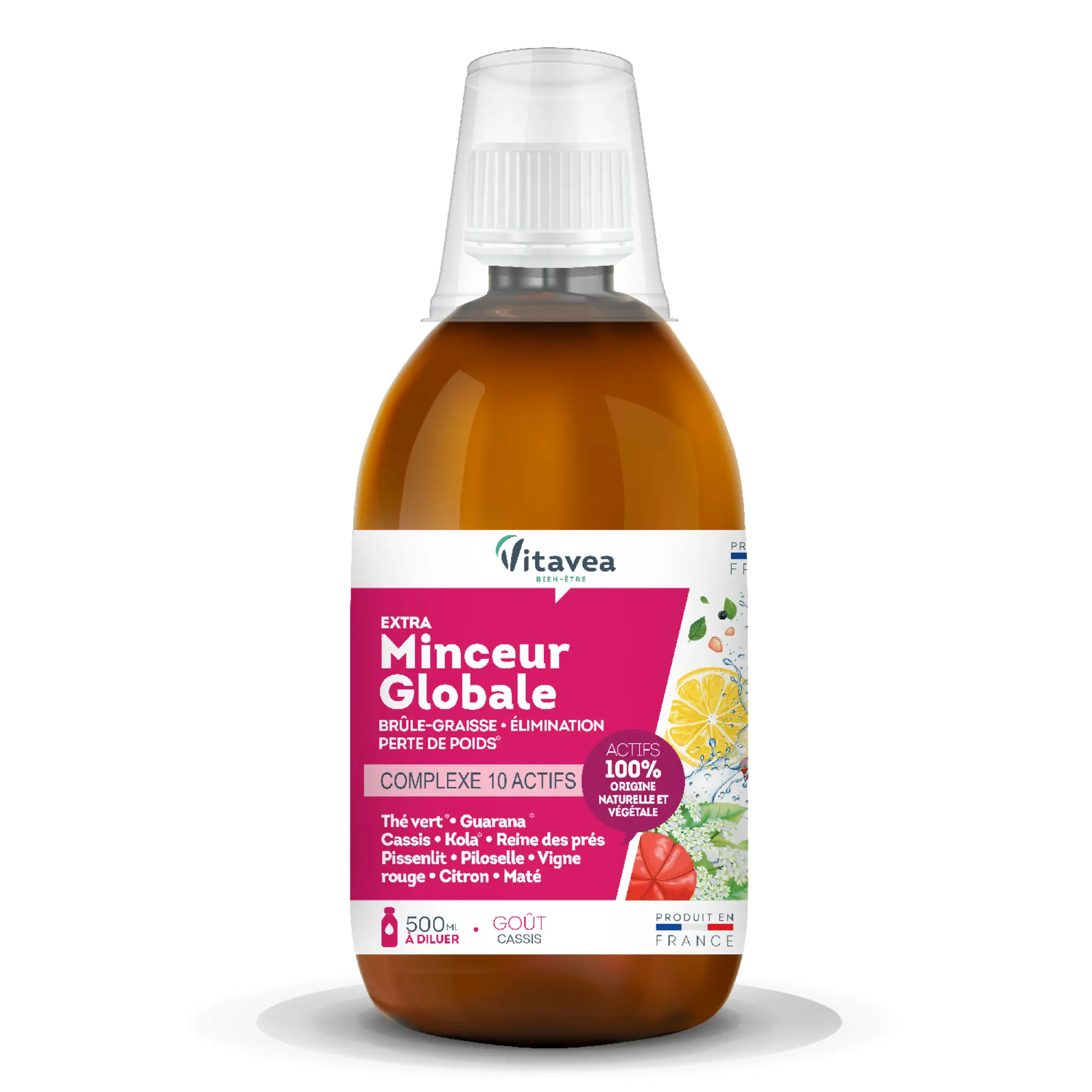 VITAVEA Extra minceur globale goût cassis