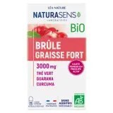 BIOSENS Complément alimentaire bio brûle graisse fort thé vert guarana et curcuma