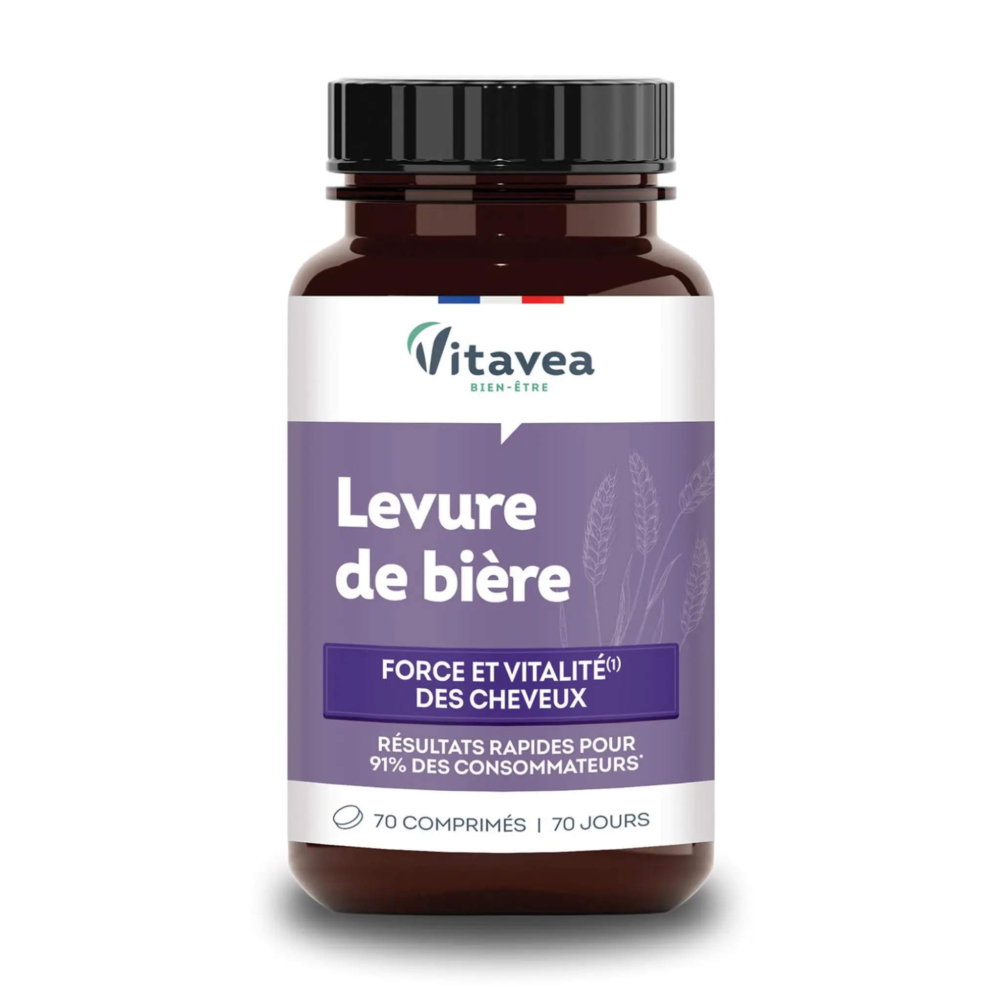 VITAVEA Levure de bière force et vitalité des cheveux