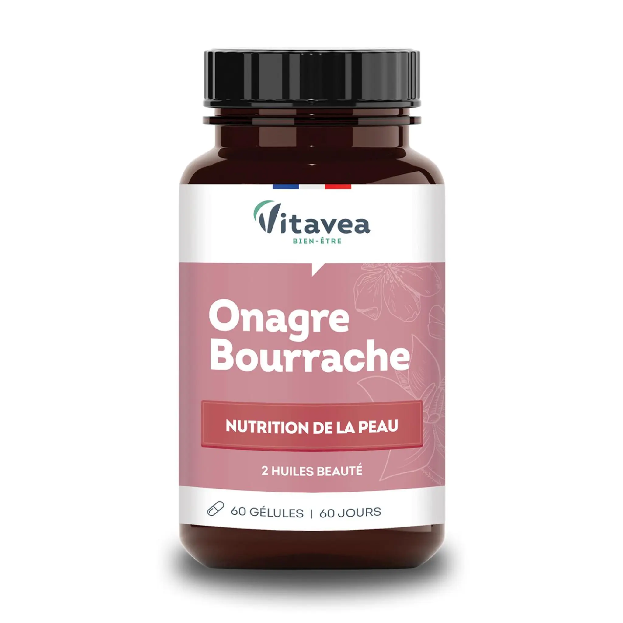 VITAVEA Gélules d'onagre bourrage nutrition de la peau