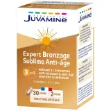 JUVAMINE Expert bronzage sublime anti-âge 3 en 1 tous types de peaux en Gélules