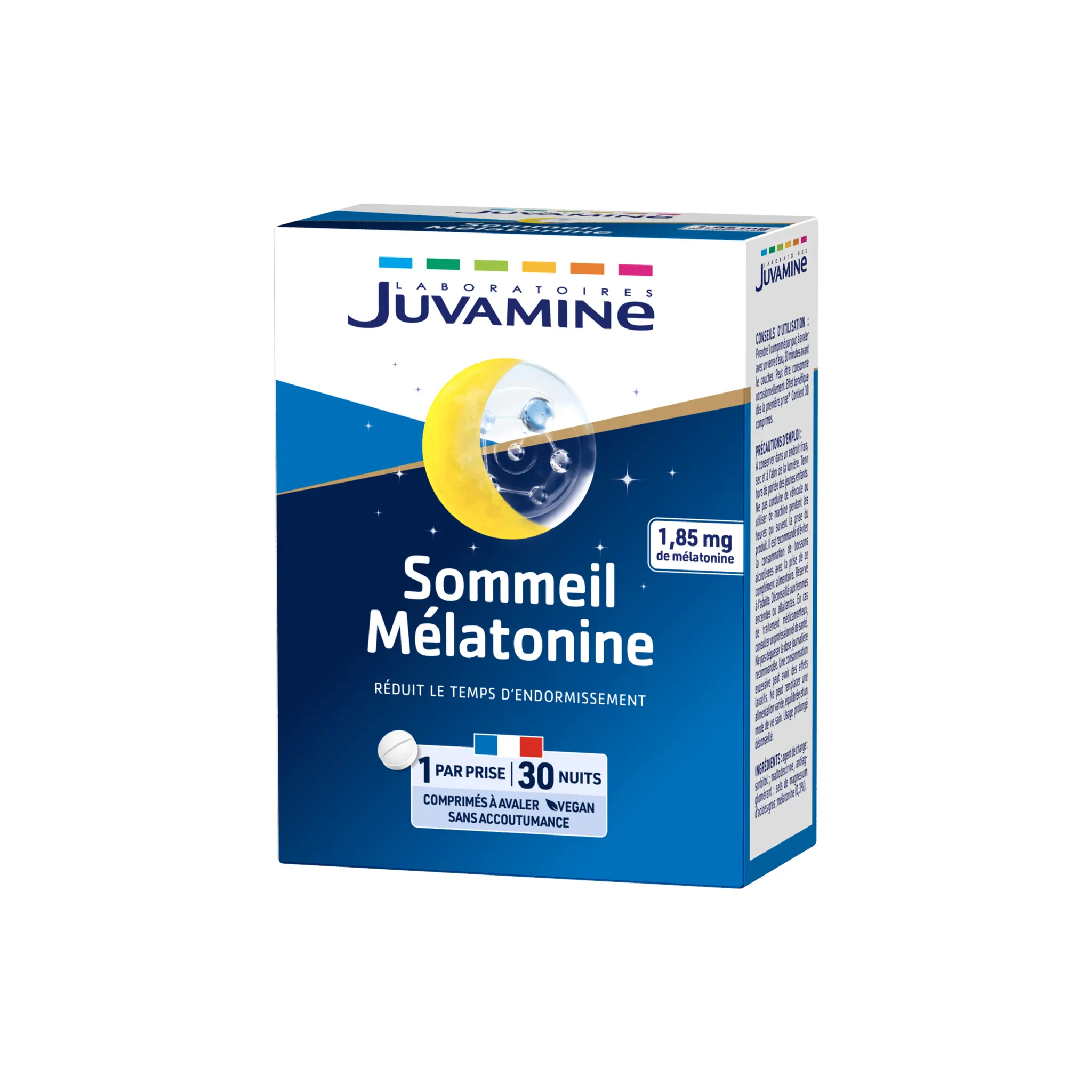 JUVAMINE Sommeil mélatonine en comprimés
