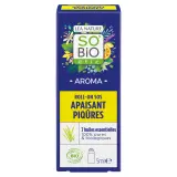 SO BIO ETIC Aroma roll-on sos apaisant piqûres 7 huiles essentielles