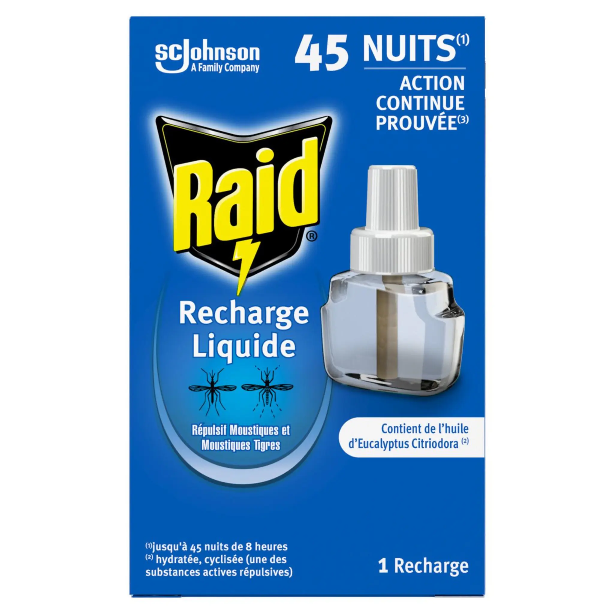 RAID Recharge liquide anti-moustiques