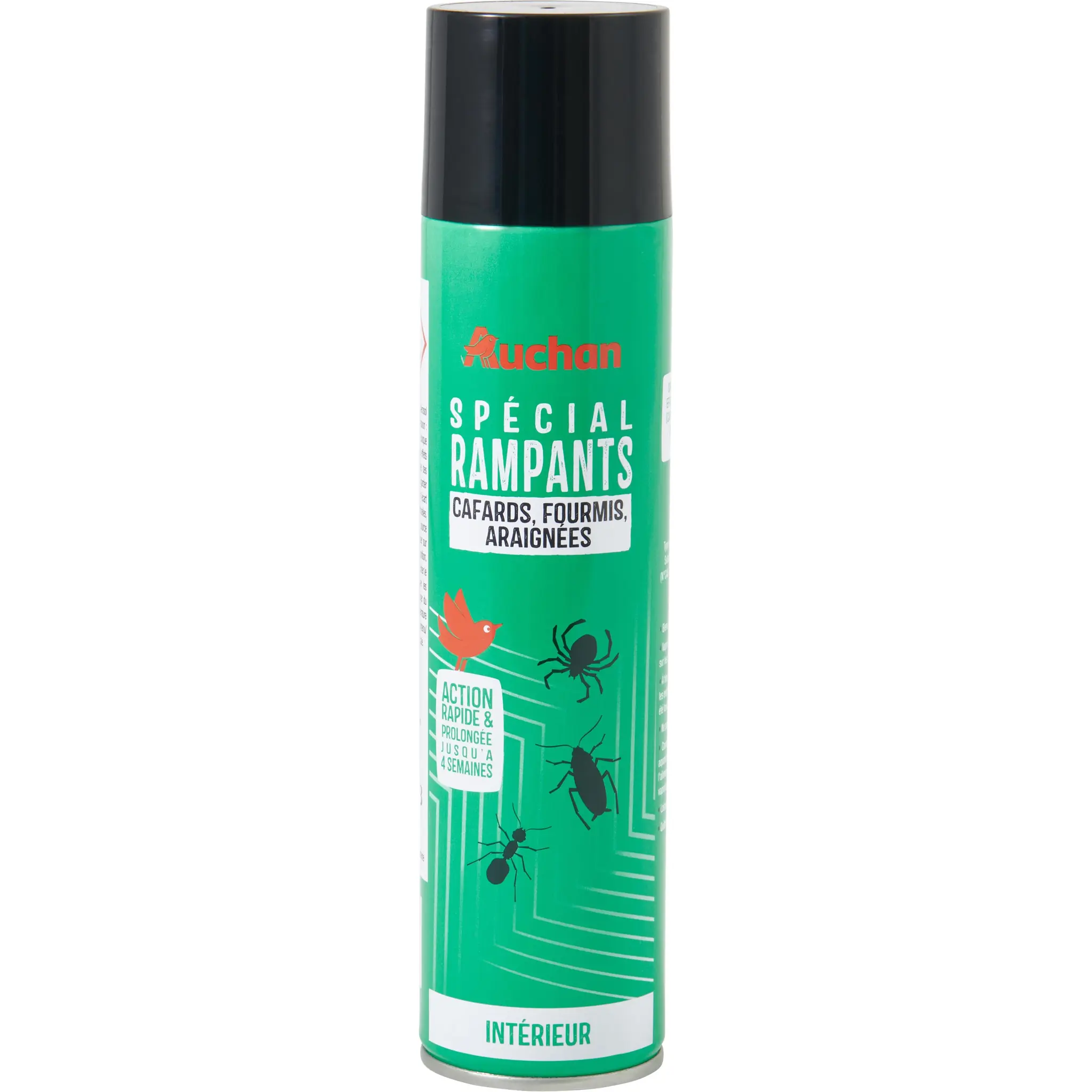 AUCHAN Spray insecticide anti-cafards et fourmis