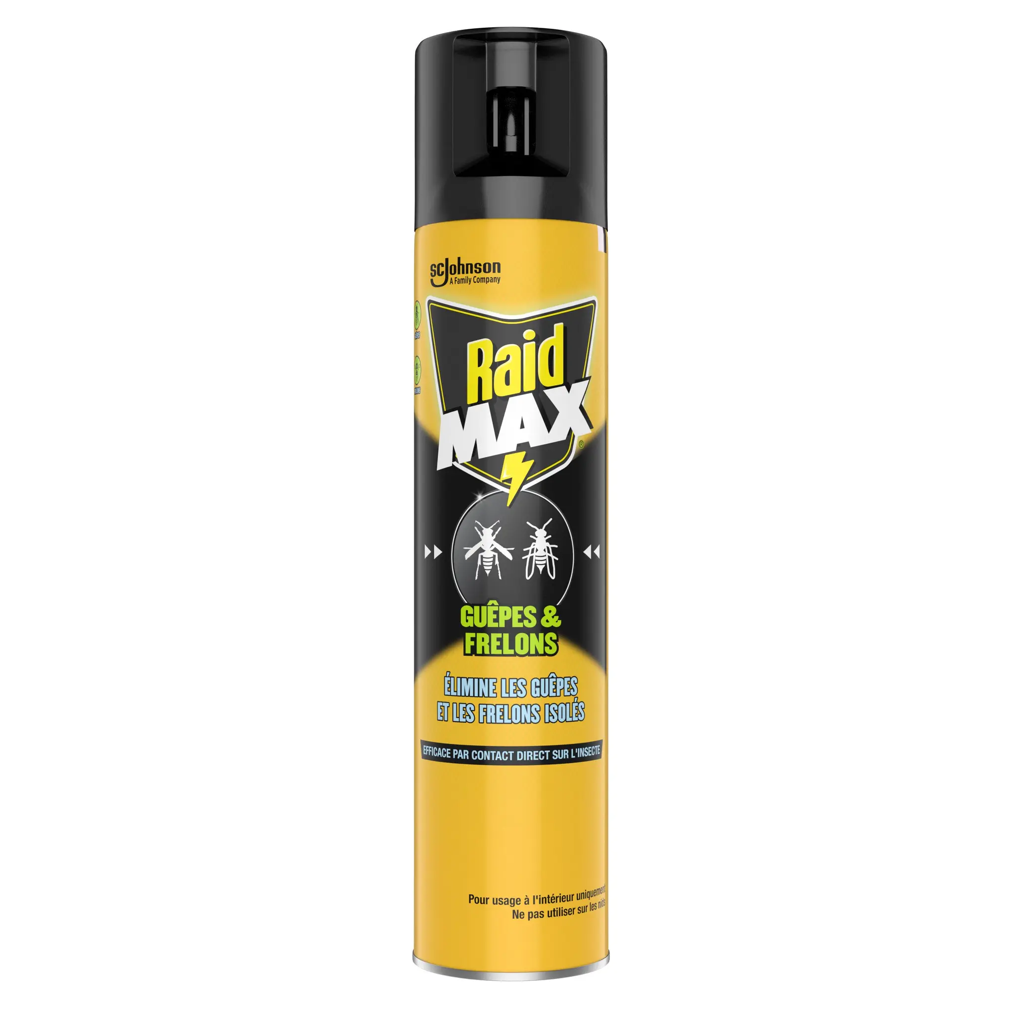 RAID MAX aérosol anti-guêpes et frelons