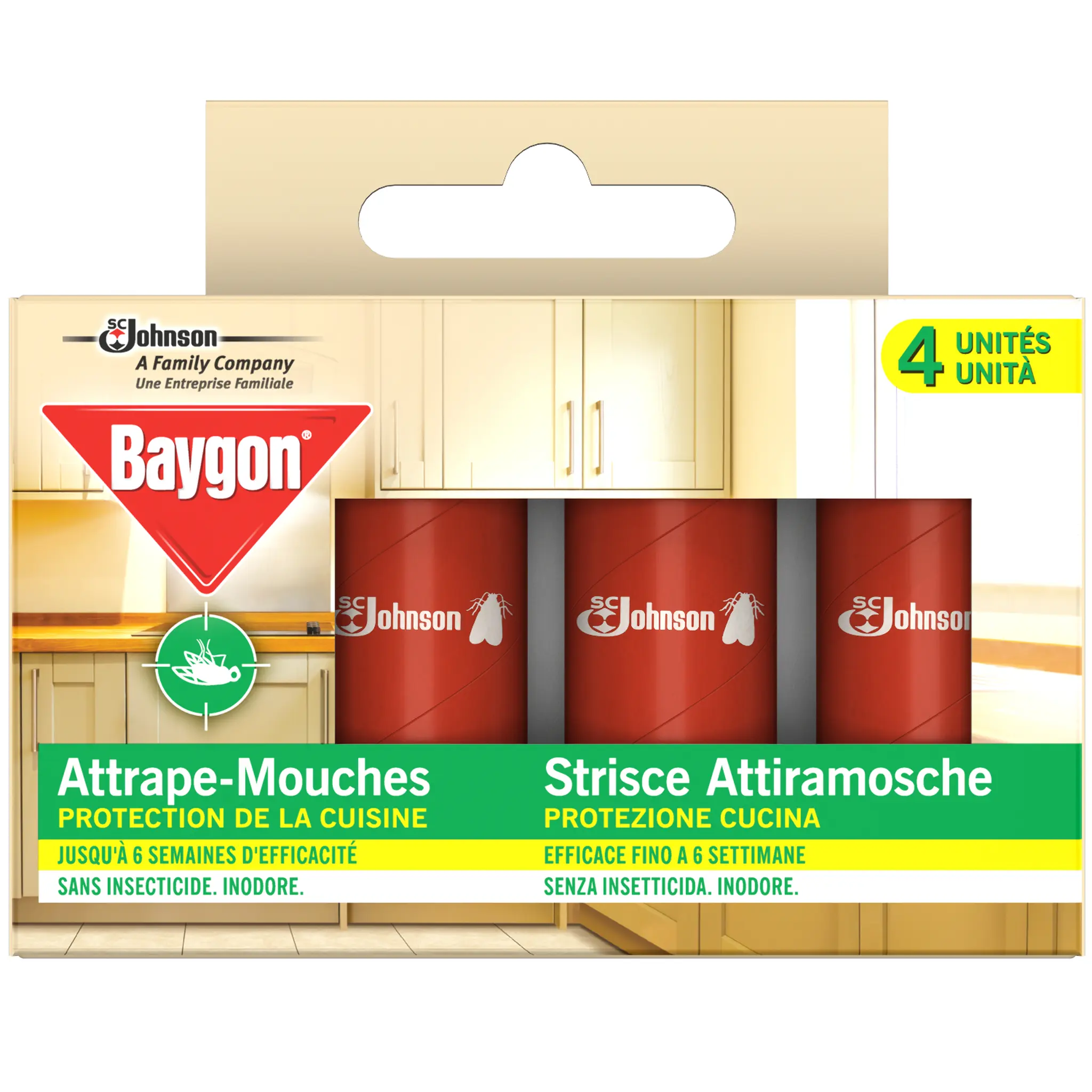 BAYGON Rubans adhésifs anti-mouches