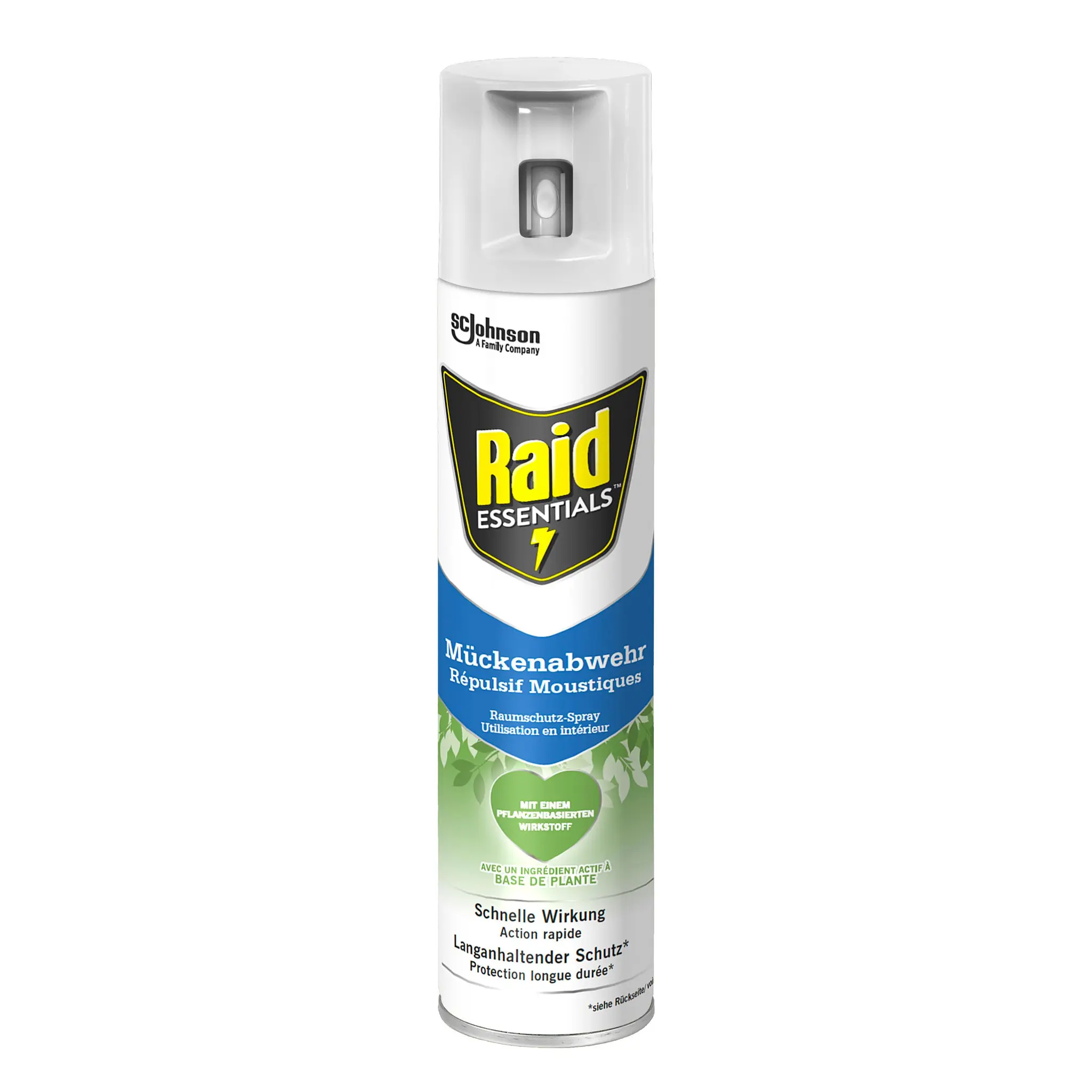 RAID Essentials spray répulsif anti-moustiques