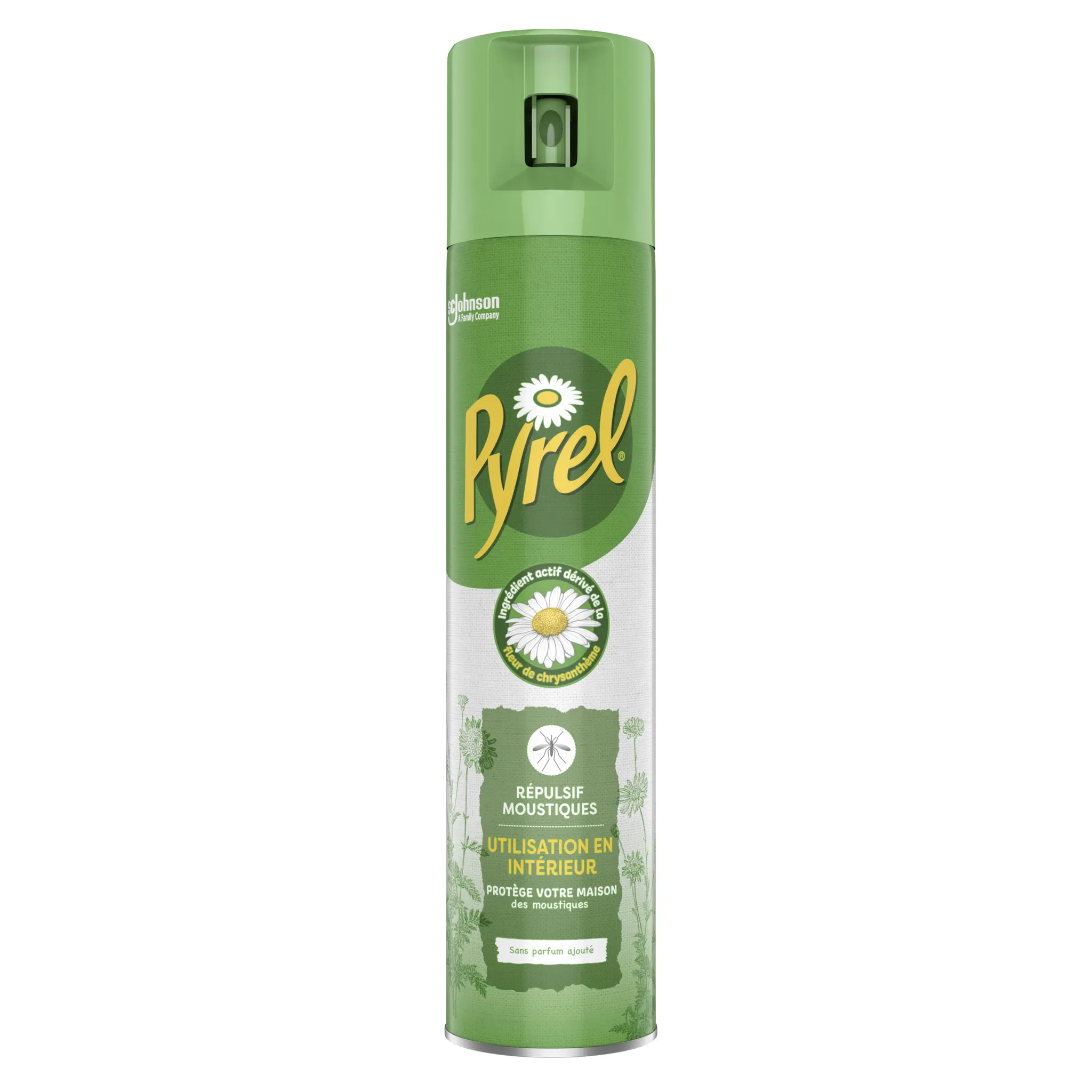 PYREL Spray anti-moustiques sans parfum ajouté