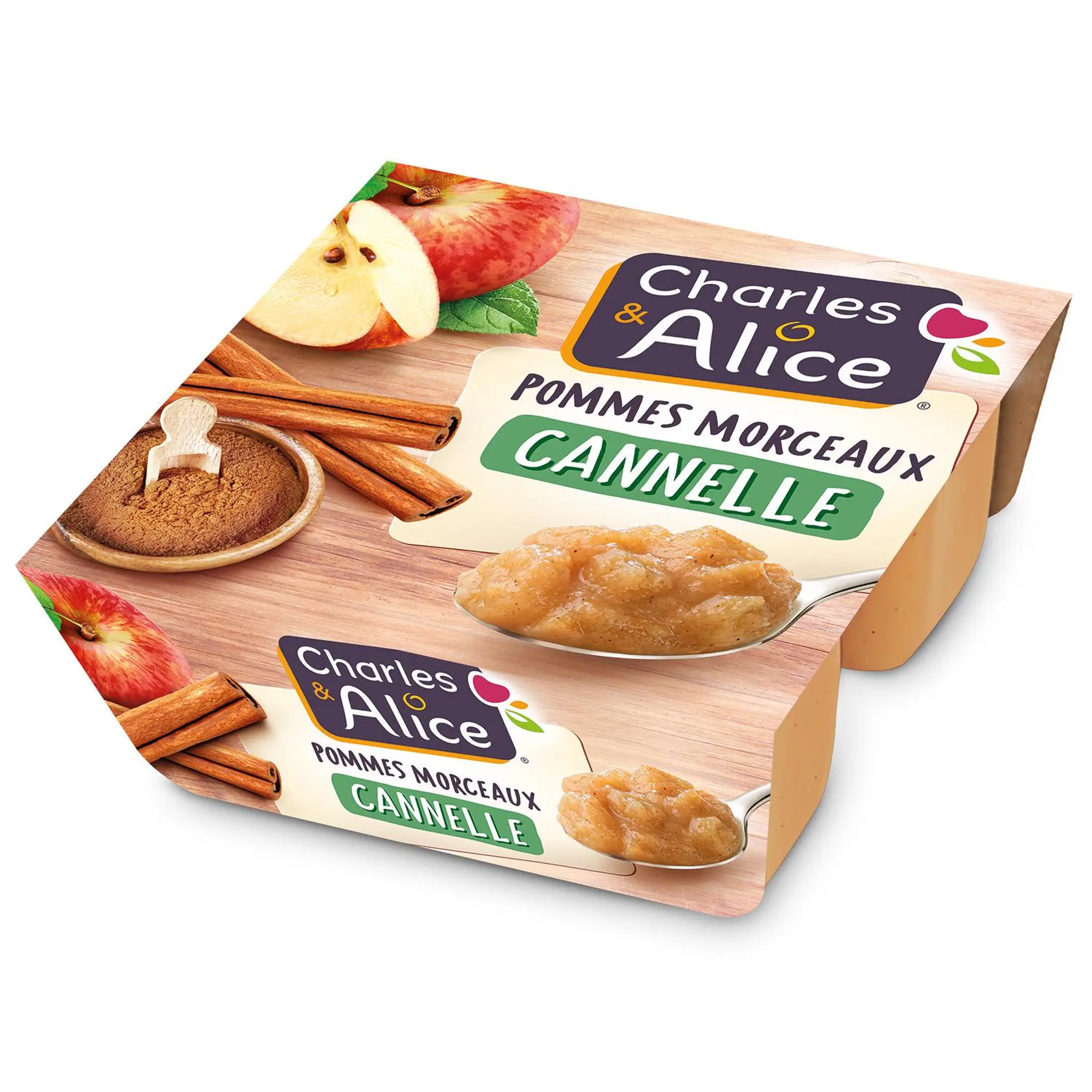 CHARLES & ALICE Compote pomme cannelle