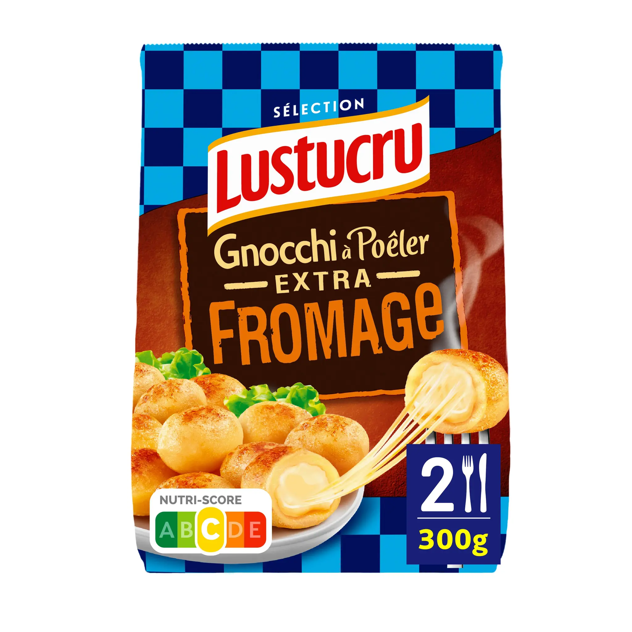 LUSTUCRU Gnocchi à poêler extra
