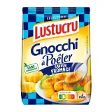 LUSTUCRU Gnocchi à poêler saveur fromage