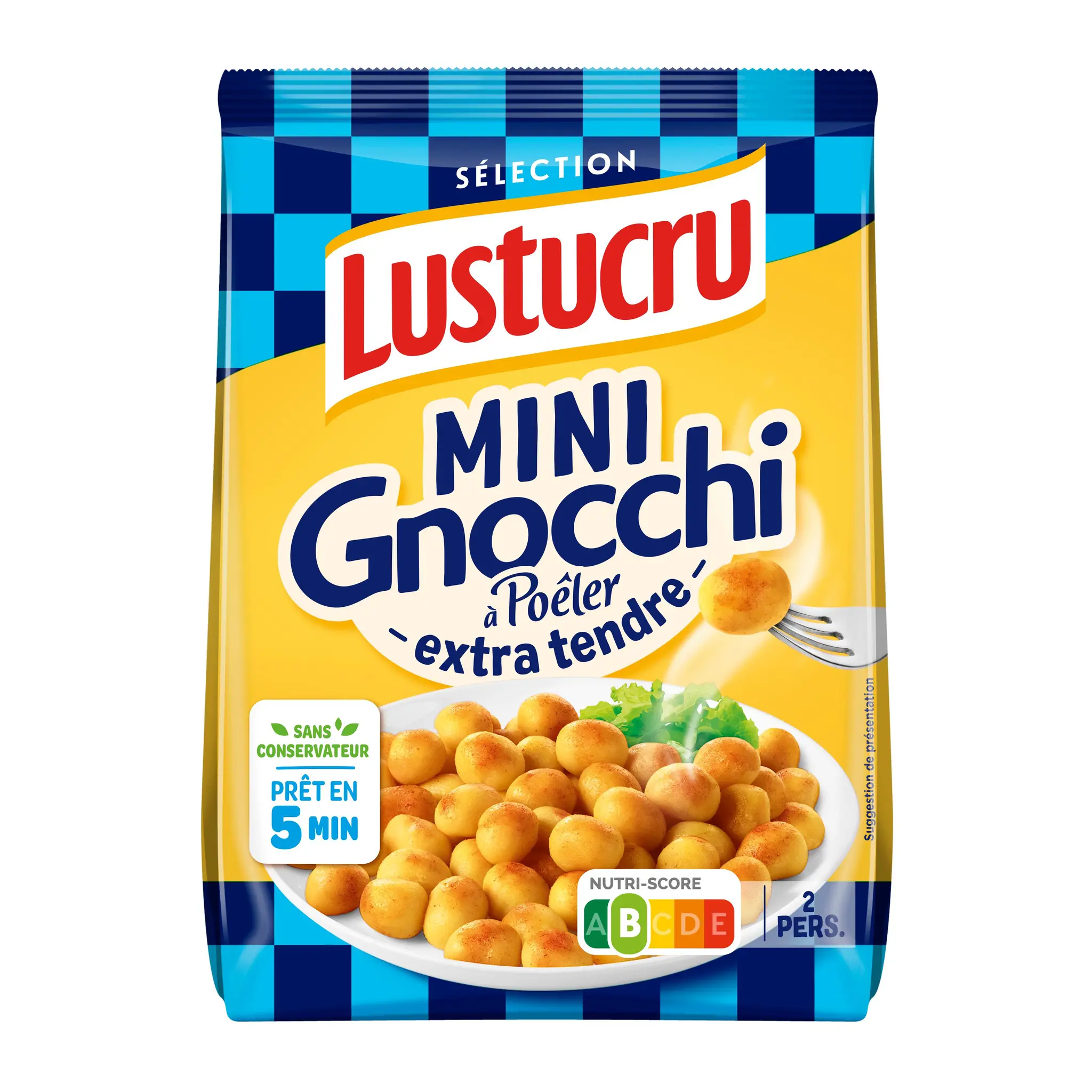 LUSTUCRU Mini gnocchi à poêler
