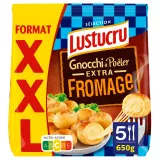 LUSTUCRU Gnocchi à poêler extra fromage format XXL