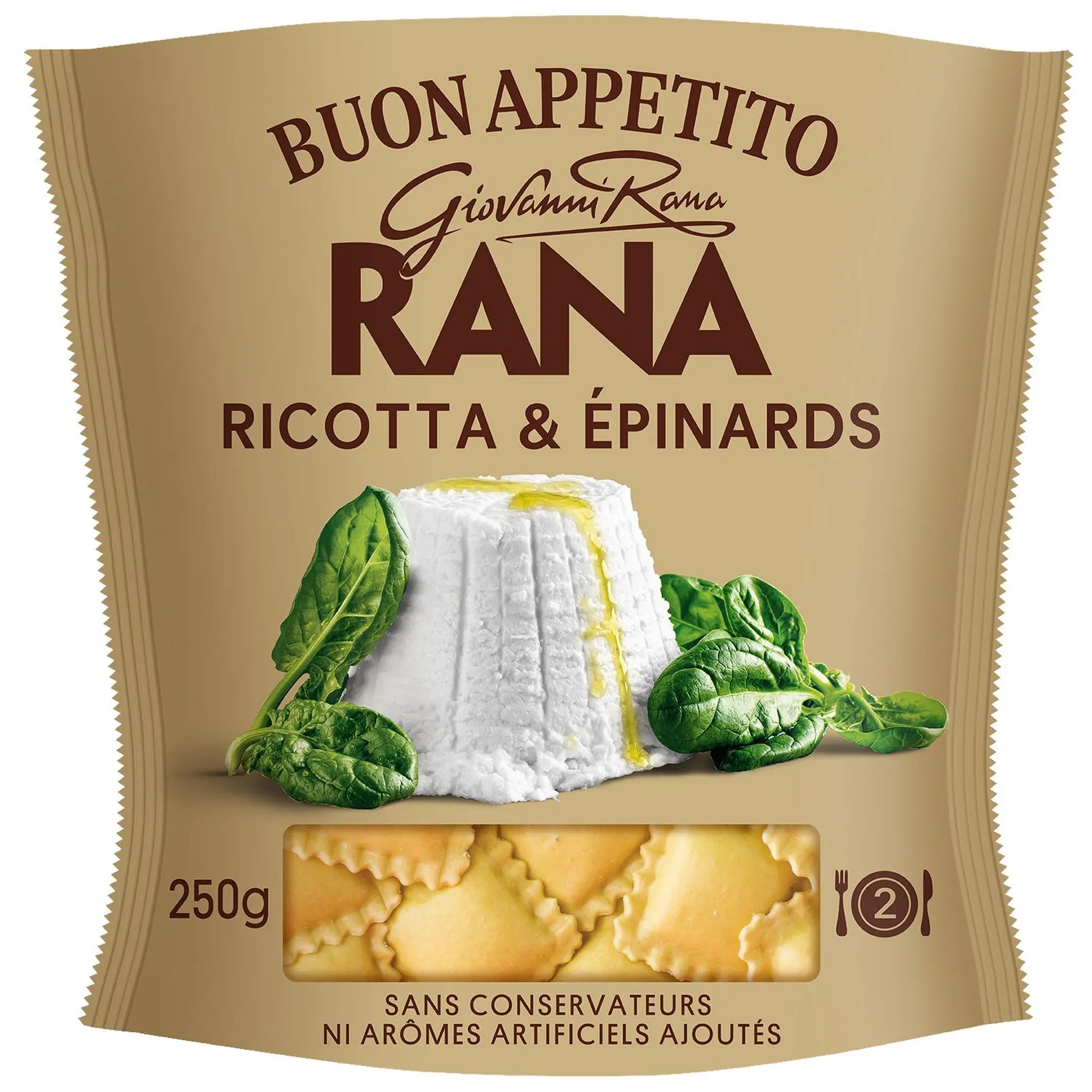 RANA Ravioli ricotta et épinards