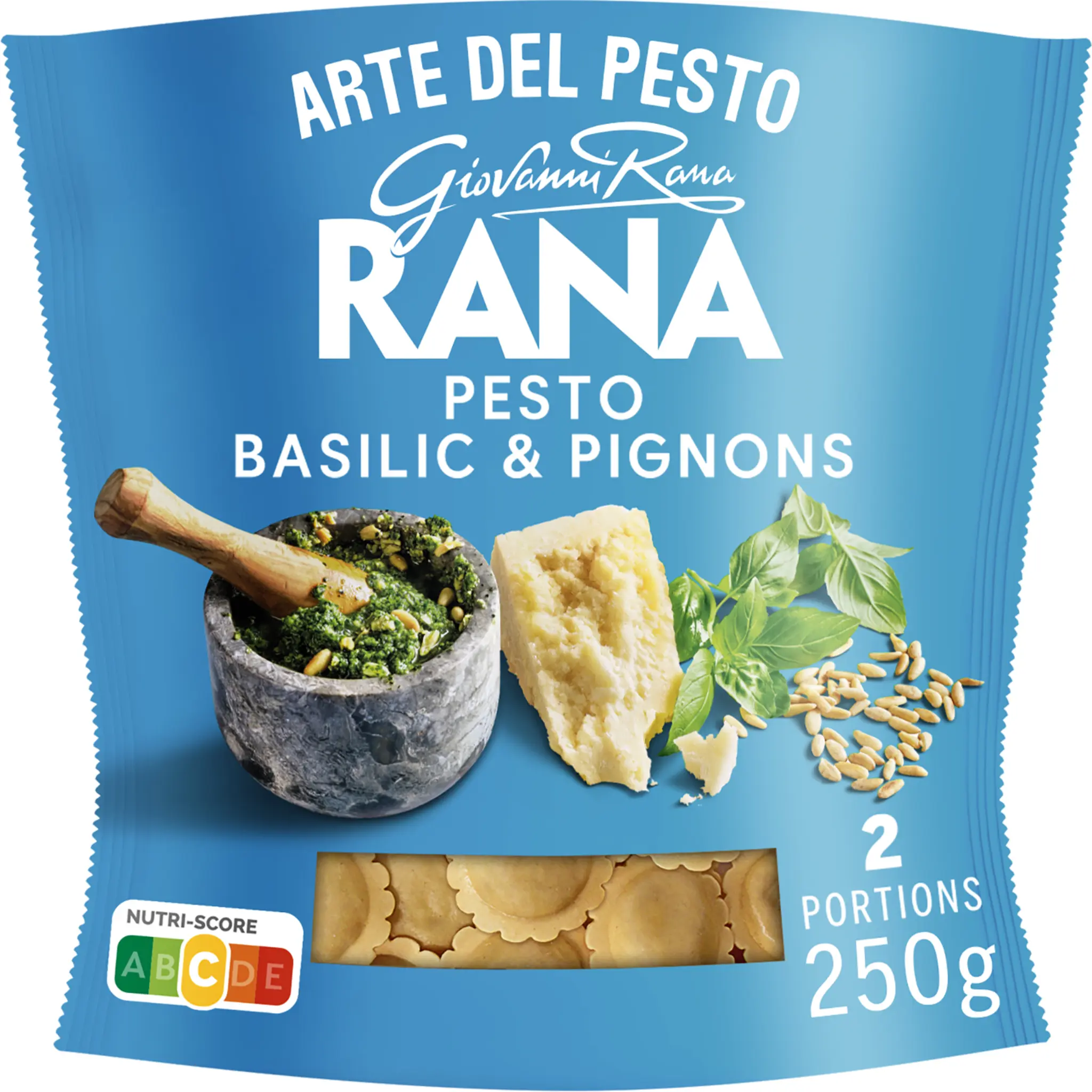 RANA Girasoli au pesto basilic et pignons