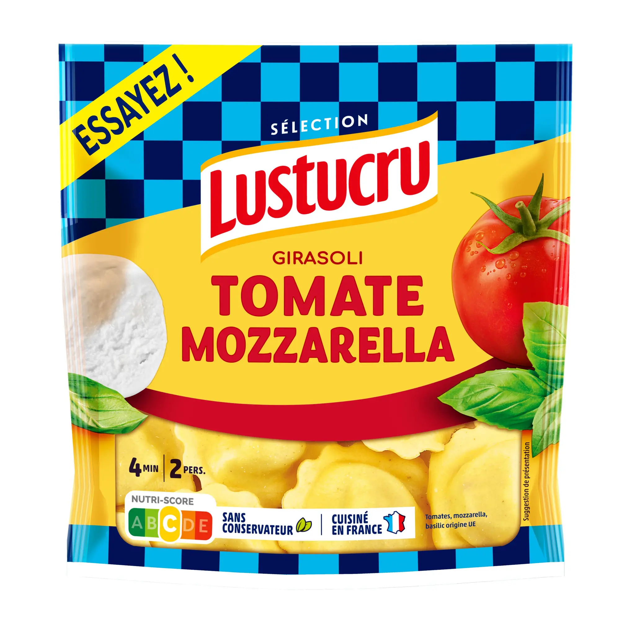 LUSTUCRU Girasoli tomate mozarella