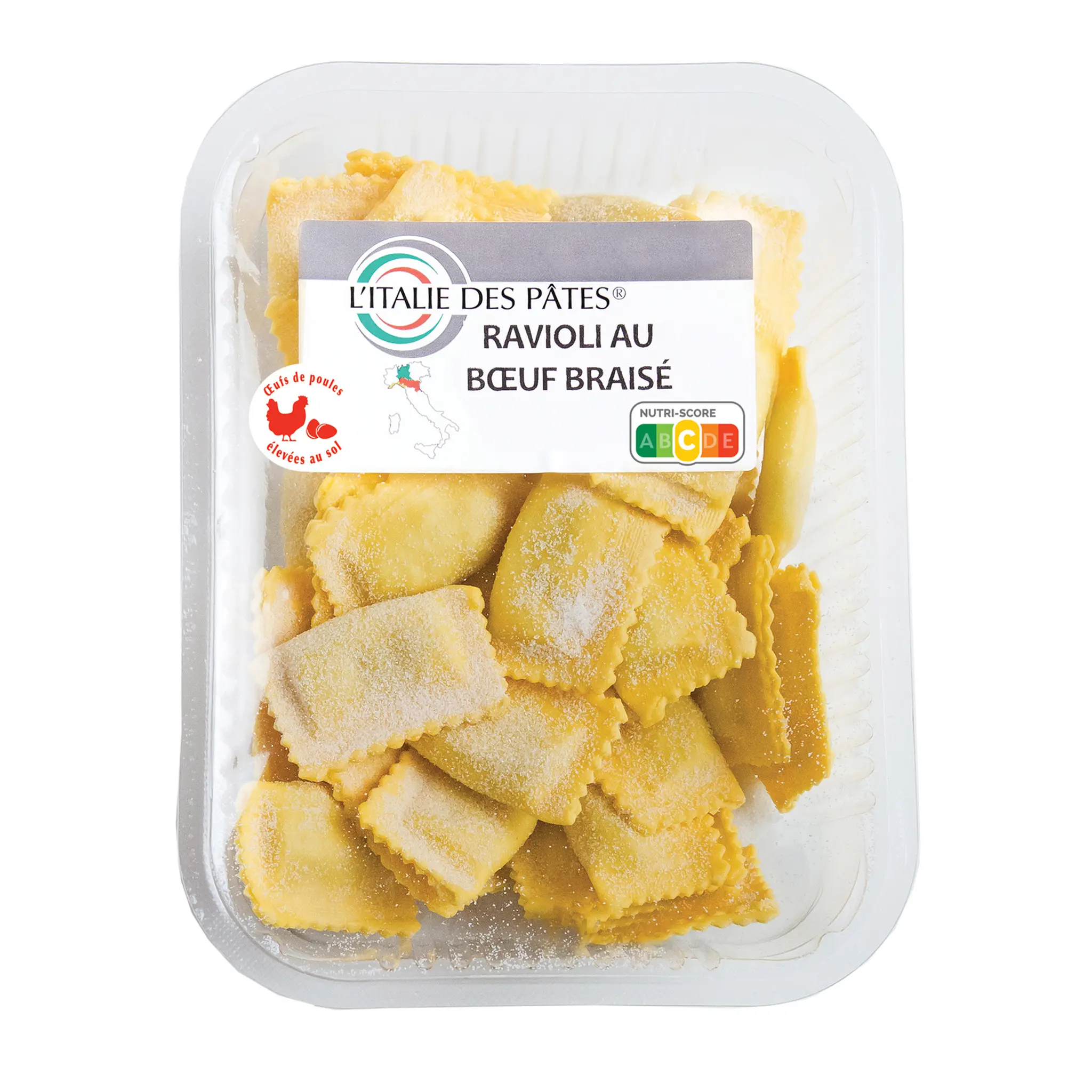 L'ITALIE DES PATES Ravioli au bœuf braisé