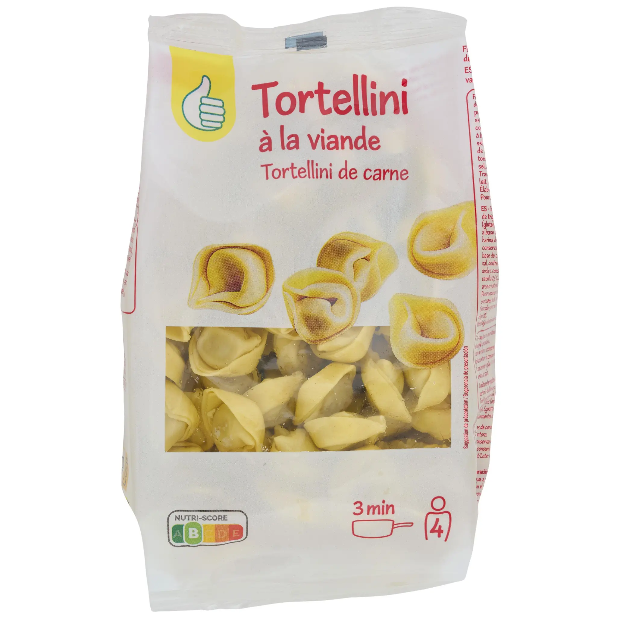 POUCE Tortellini à la viande