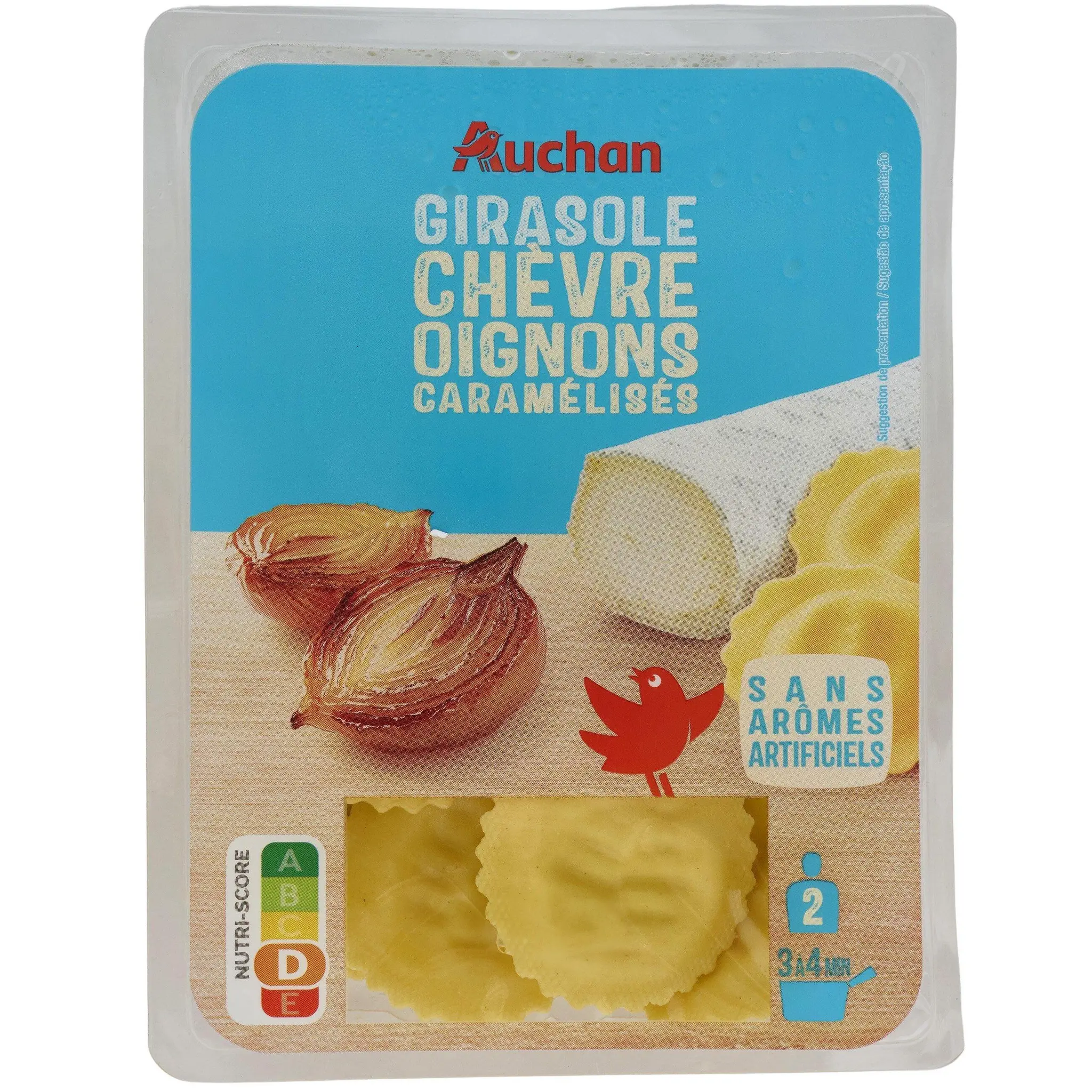 AUCHAN Girasole chèvre oignons caramélisés