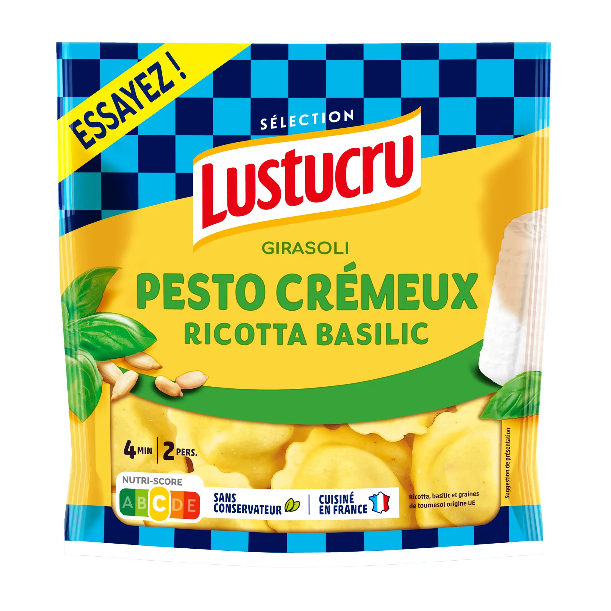 LUSTUCRU Girasoli au pesto