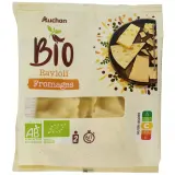 AUCHAN BIO Ravioli 3 fromages