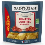 SAINT JEAN Raviolis bio tomates confites et romarin
