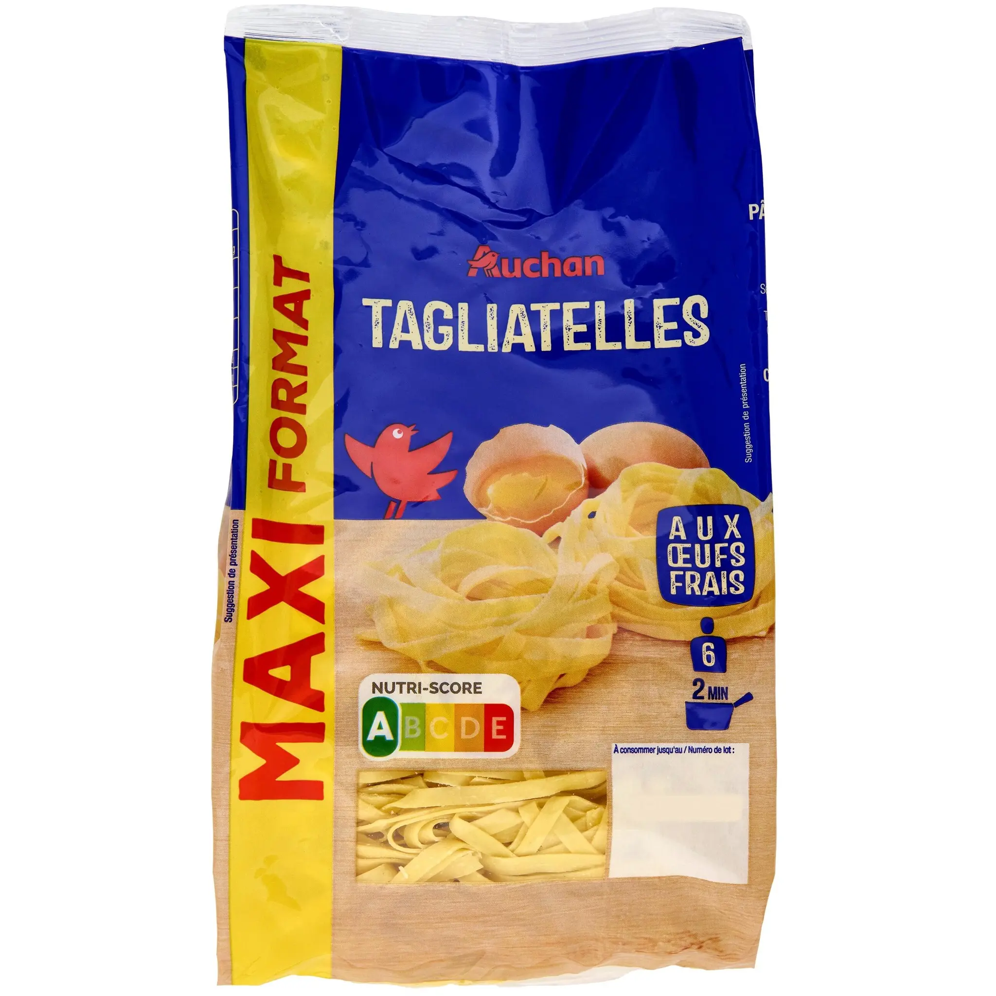 AUCHAN Tagliatelles