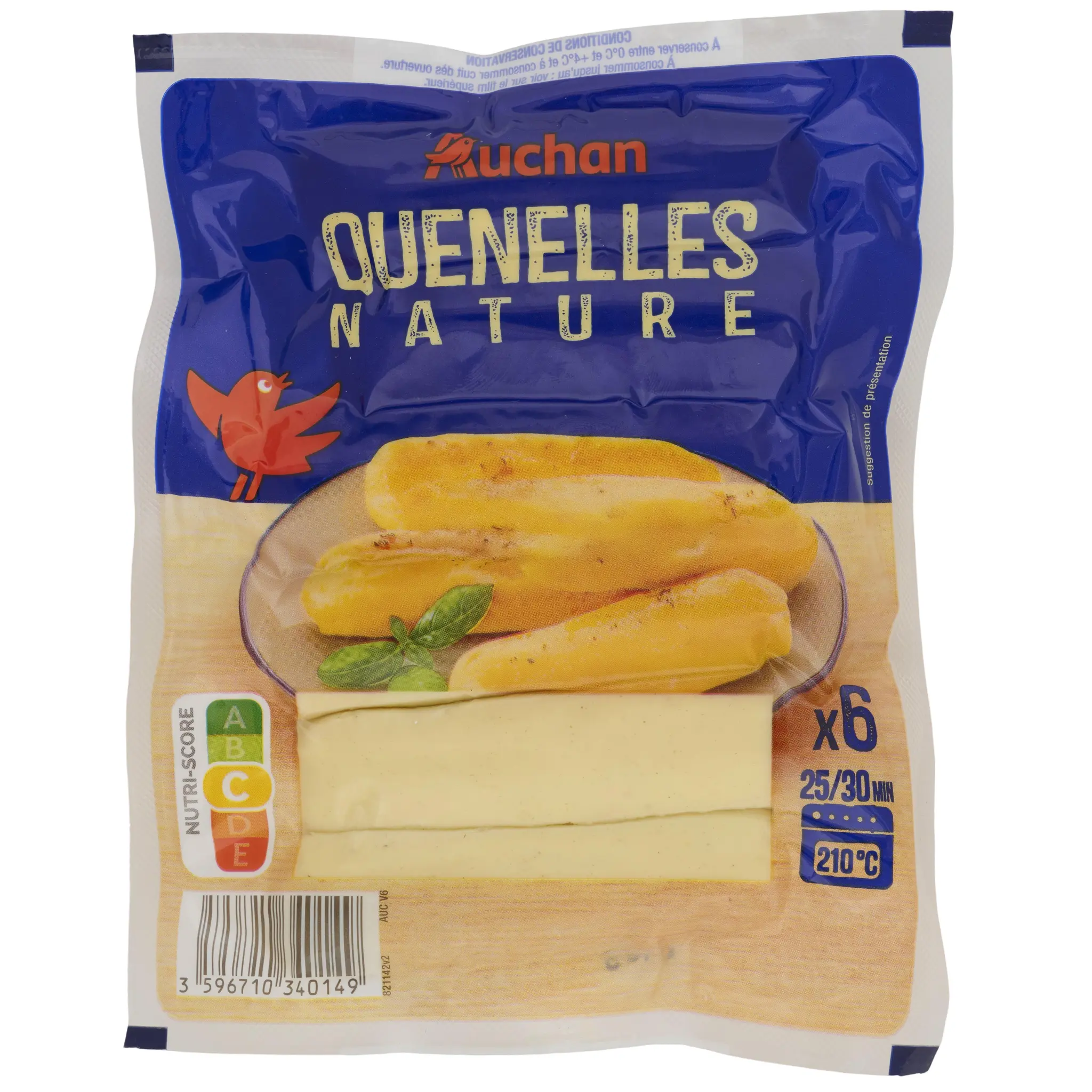 AUCHAN Quenelle nature