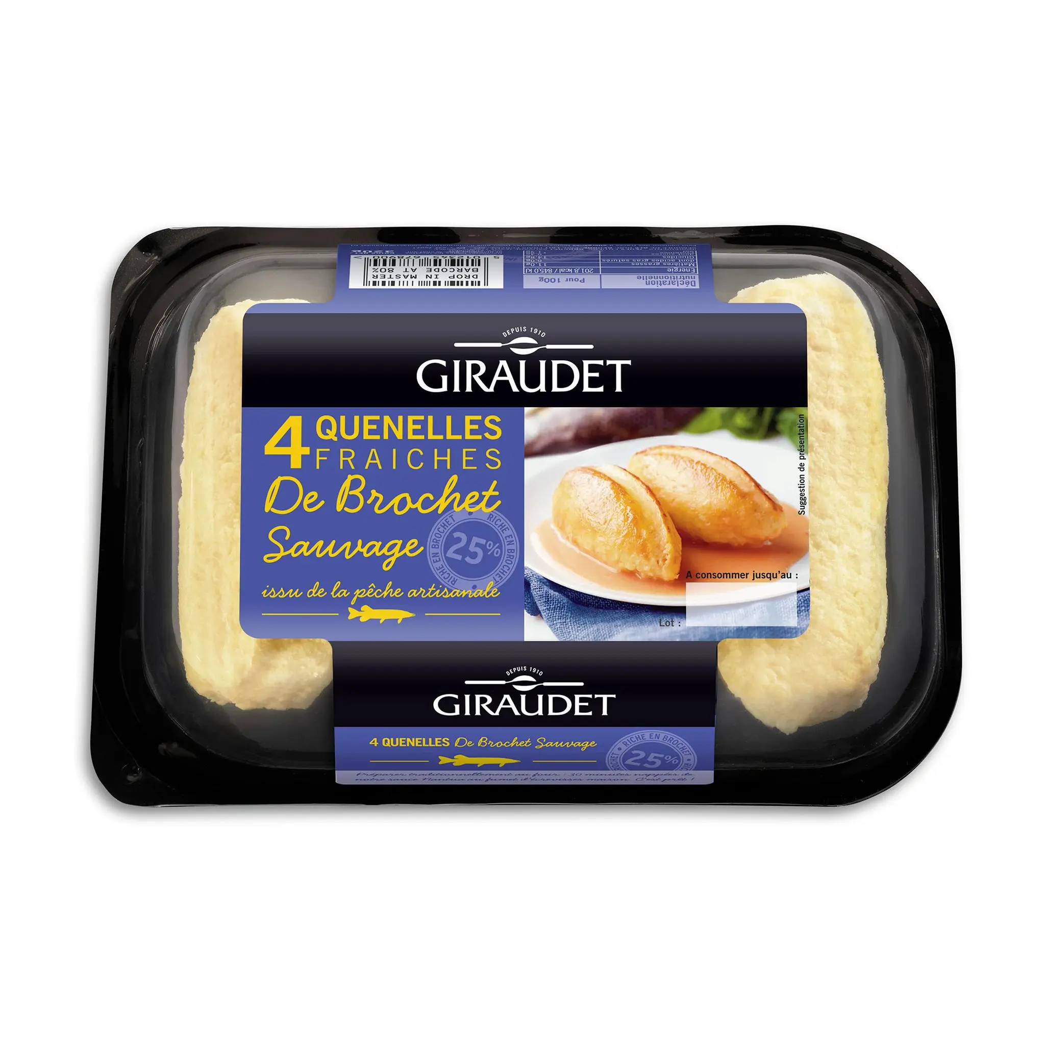 GIRAUDET Quenelle de brochet sauvage