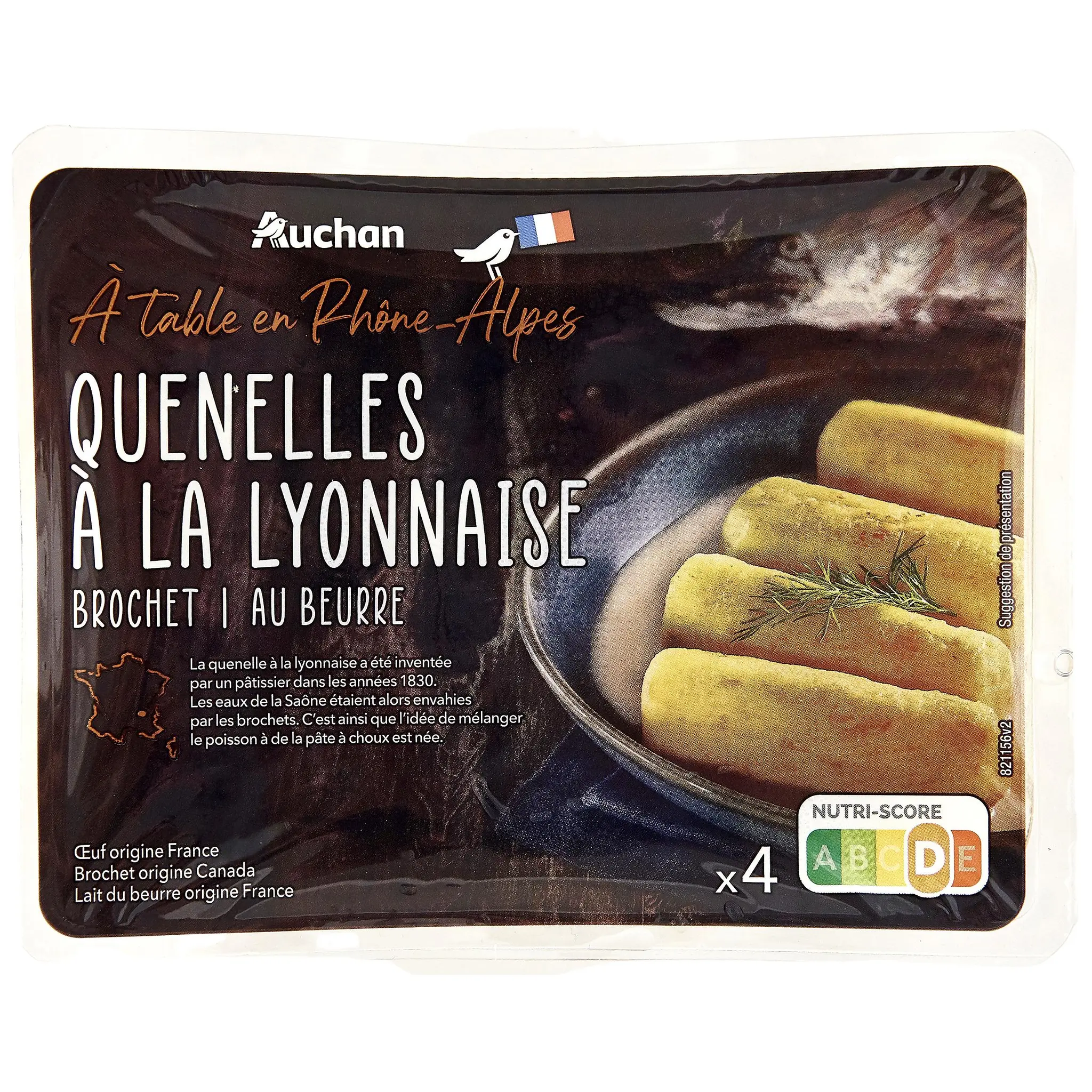AUCHAN TERROIR Quenelles à la Lyonnaise
